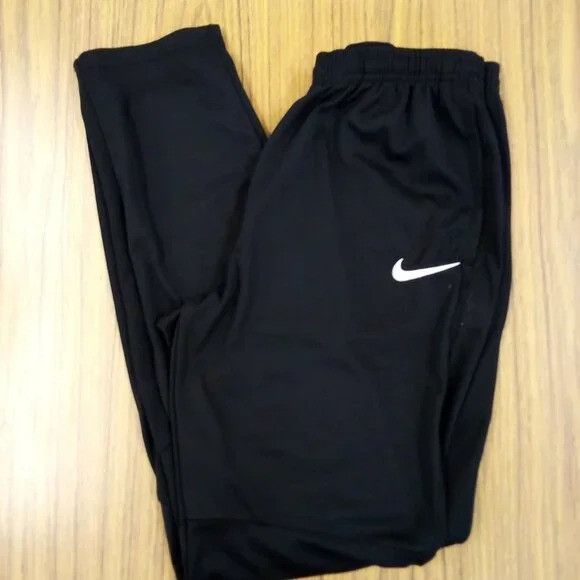 Nike × Vintage Vintage Nike Dri Fit Swoosh Sweatpants Joggers Trainers Size US 32 / EU 48 - 1 Thumbnail