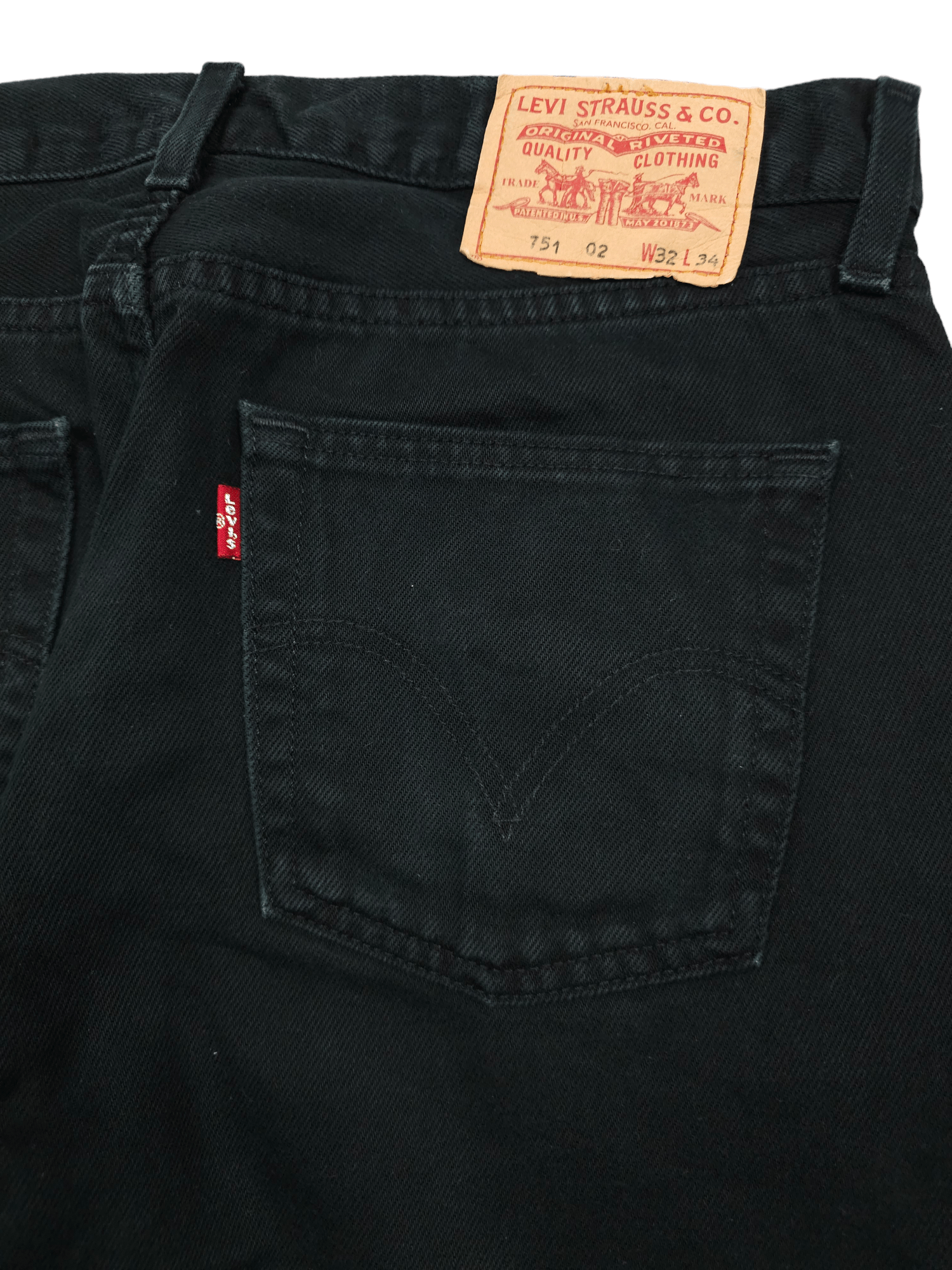 Levi's × Levi's Vintage Clothing 💎 Size 32/34 Vintage 90's Levi's 751 Jeans Y2K 501 505 Size US 32 / EU 48 - 4 Thumbnail