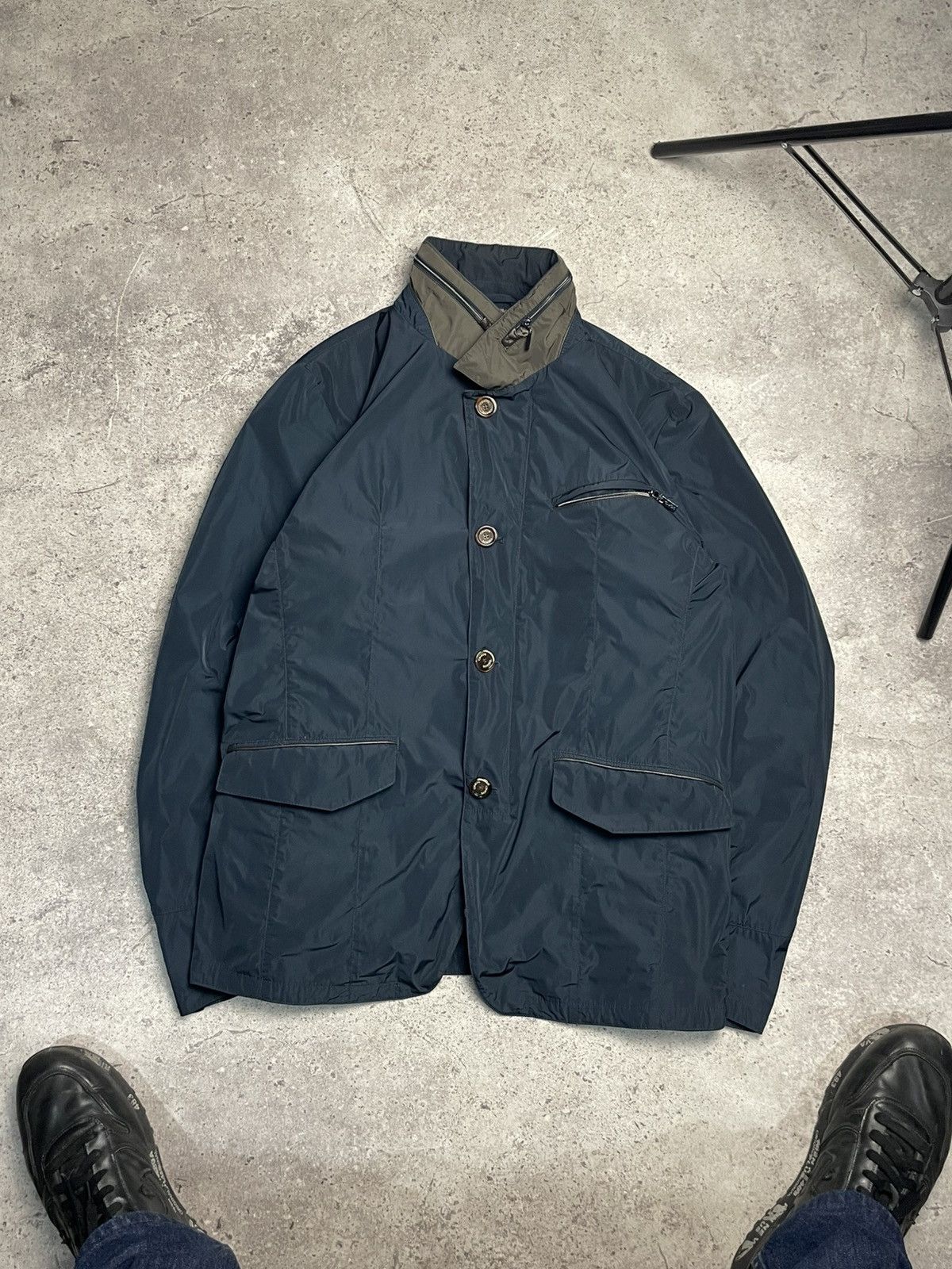 Gimo's GIMO’S Italian Luxury Nylon Jacket size 52 Size US L / EU 52-54 / 3 - 1 Thumbnail