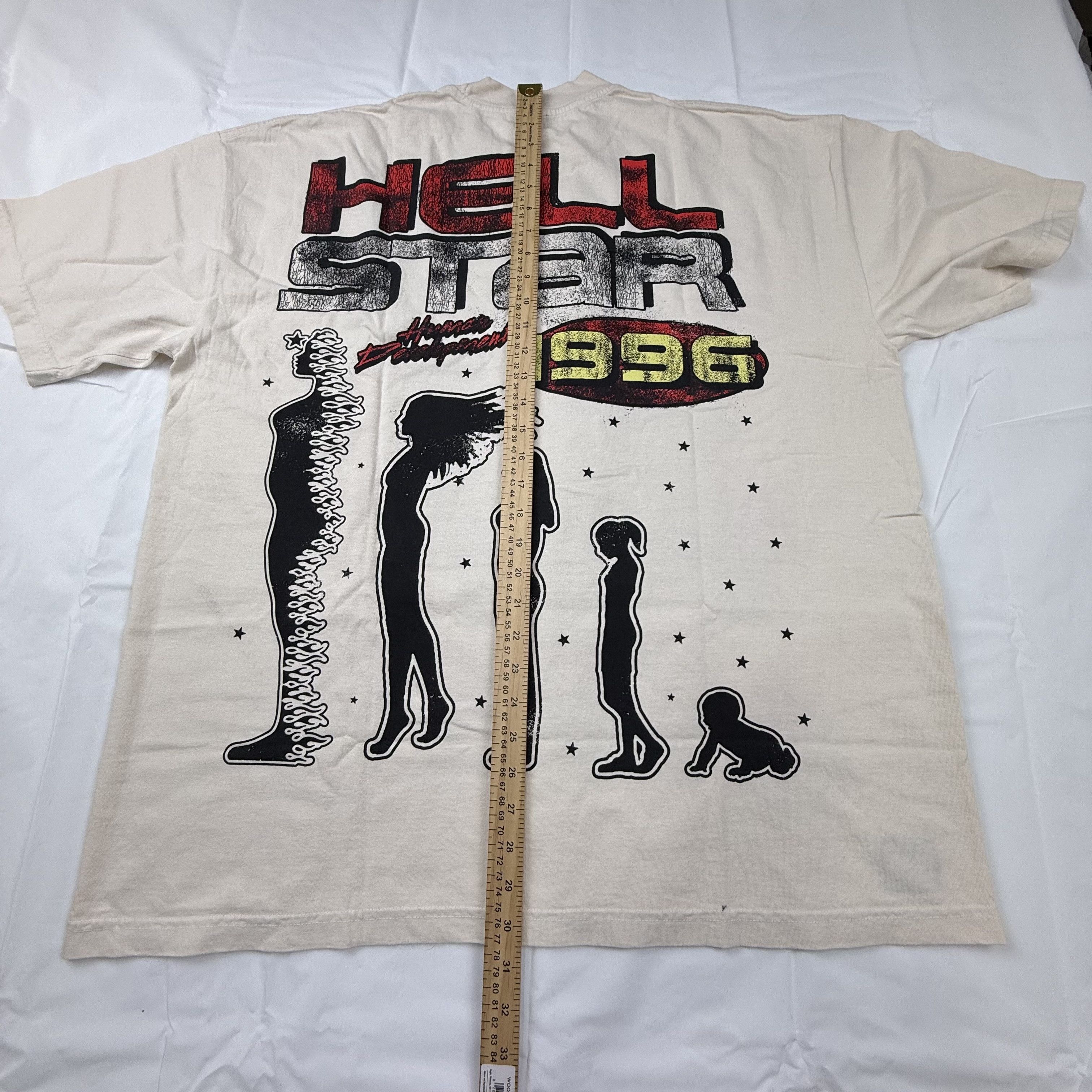HELLSTAR Hellstar Overseas Fall 2023 Exclusive Brain Graphic T-Shirt Size US XXL / EU 58 / 5 - 9 Thumbnail