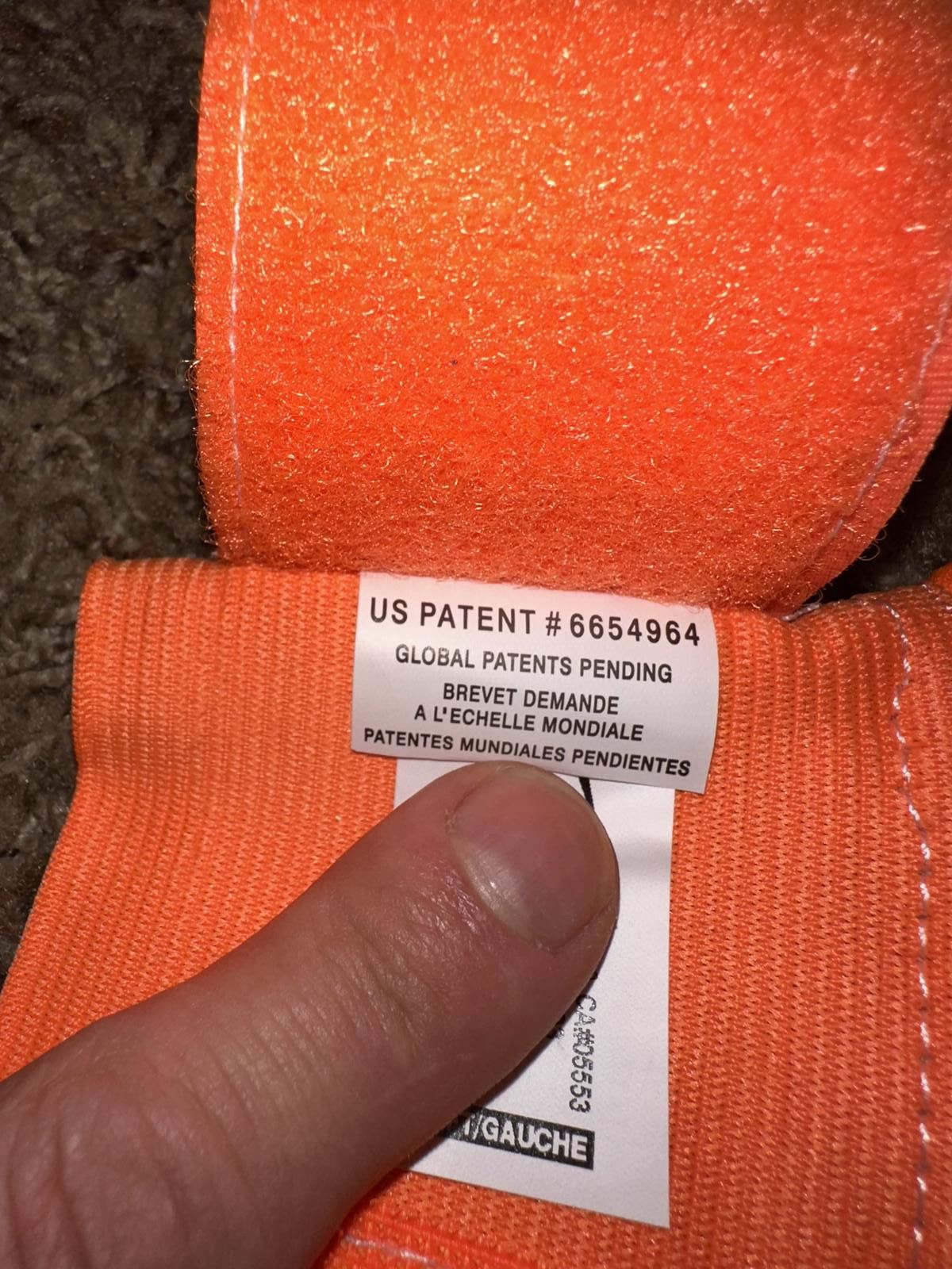 Nike Nike Glove Vapor GK Spyne Pro Soccer Goalkeeper Orange Glove Adult Unisex Size ONE SIZE - 8 Thumbnail