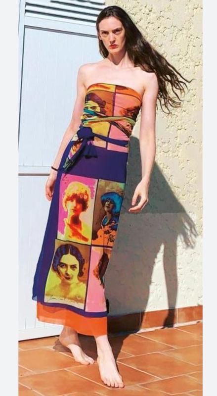 Jean Paul Gaultier Jean Paul Gaultier SS2002 Faces Dress Size M / US 6-8 / IT 42-44 - 1 Thumbnail