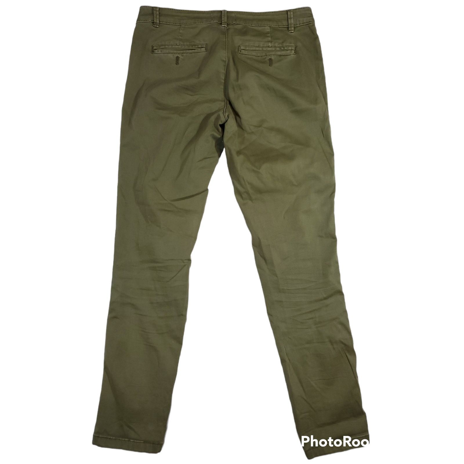Anthropologie Chino Anthropologie | Relaxed Chinos w/ Leg Trim | Size 26 Size 26" / US 2 / IT 38 - 4 Thumbnail