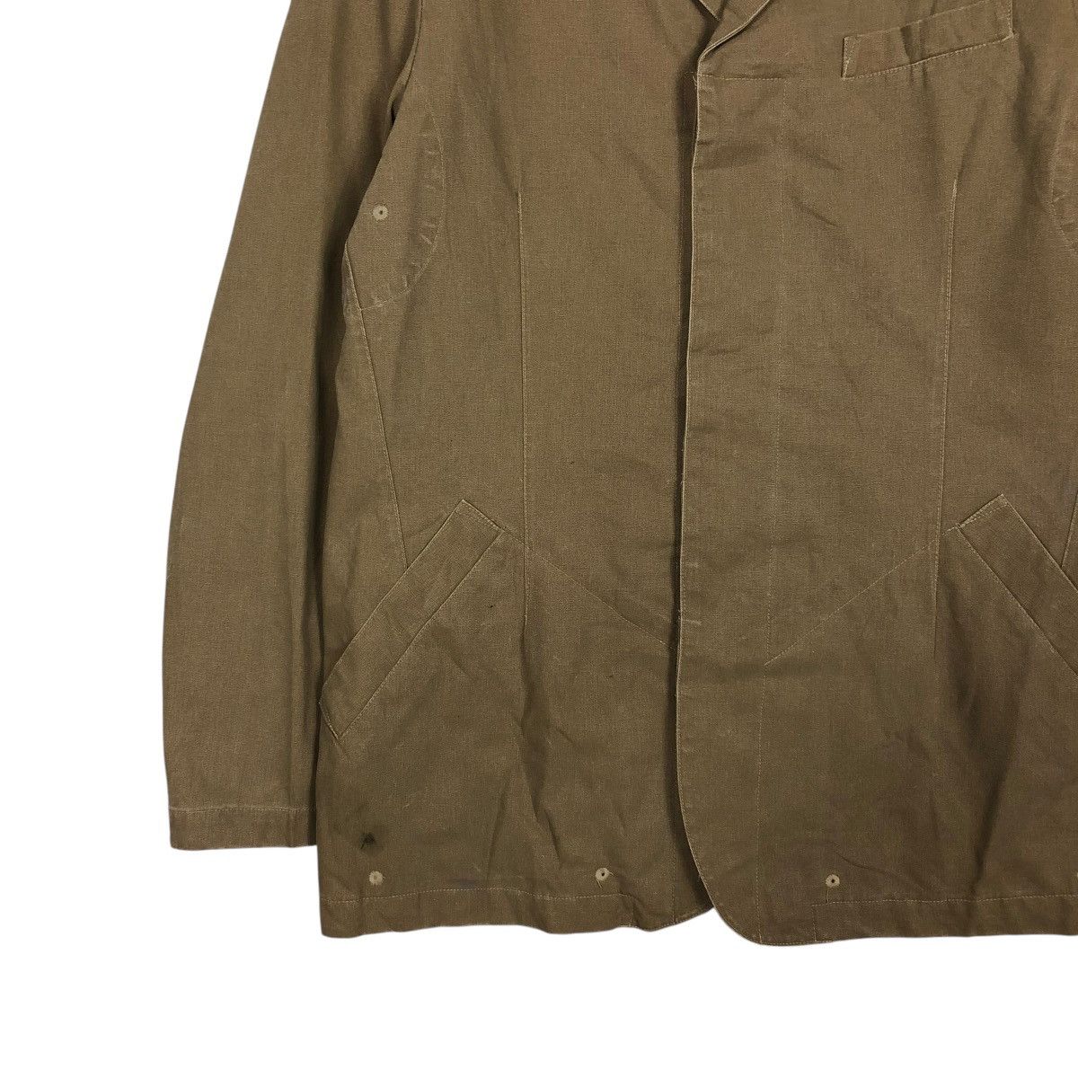 Japanese Brand 🔥VINTAGE DUCK CANVAS CHORE JACKET TESS ISSEY MIYAKE Size US M / EU 48-50 / 2 - 6 Thumbnail