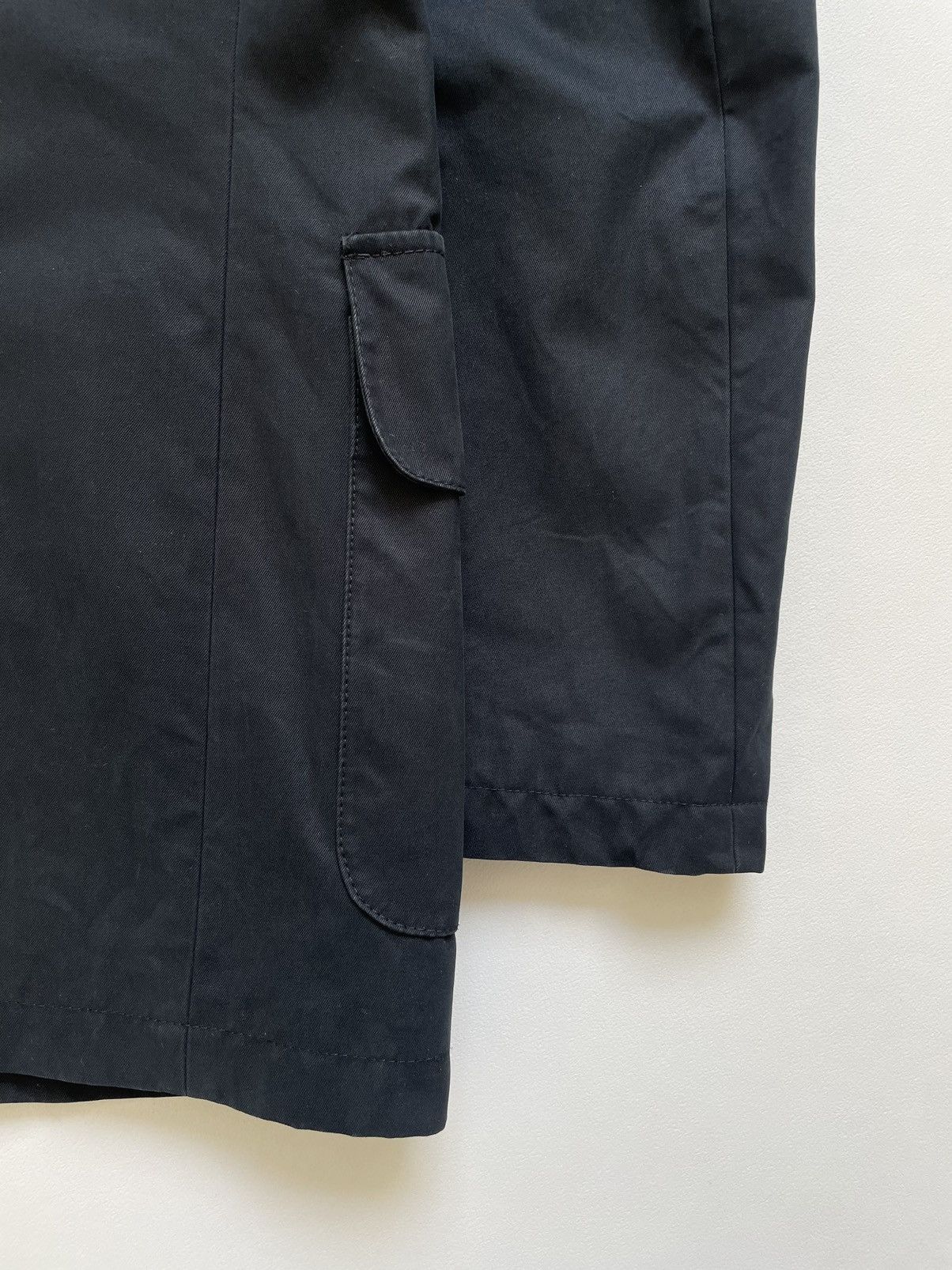 Maison Margiela S/S 10 Blue Cotton Mac Caban Jacket Size US M / EU 48-50 / 2 - 18 Thumbnail