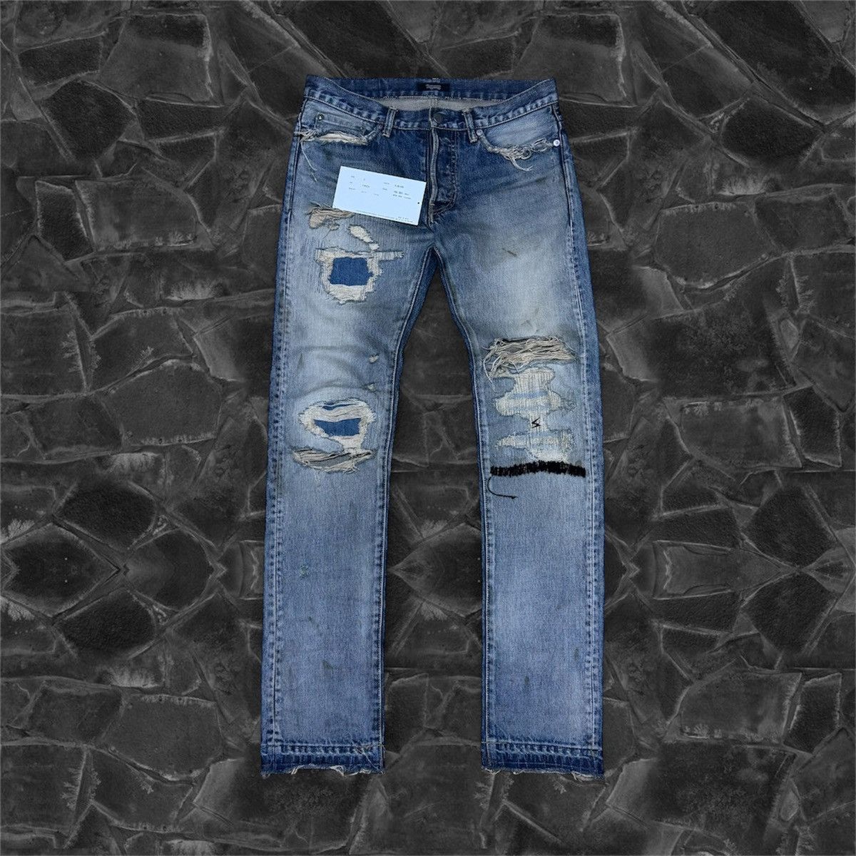 パンツ undercover 68 Buy Undercover Yellow Yarn 68 Jeans Online at Groupie