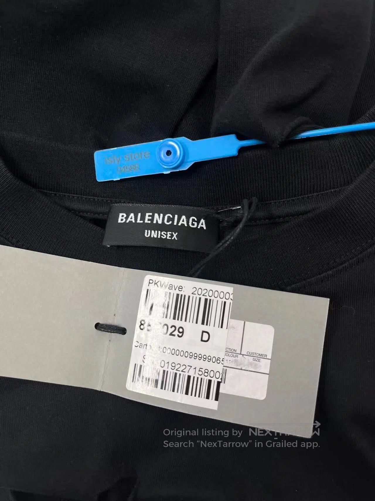 Balenciaga Balenciaga 2B Logo Embroidered Crewneck T-shirt. Size US M / EU 48-50 / 2 - 5 Thumbnail