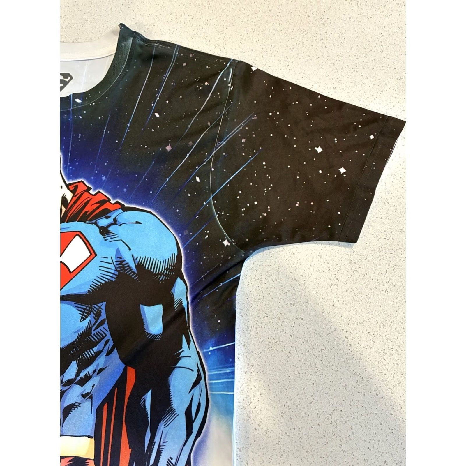 DC Comics Superman All Over Print T Shirt Size S Small DC Comics Graphic Tee Men Cartoon Size US S / EU 44-46 / 1 - 7 Thumbnail