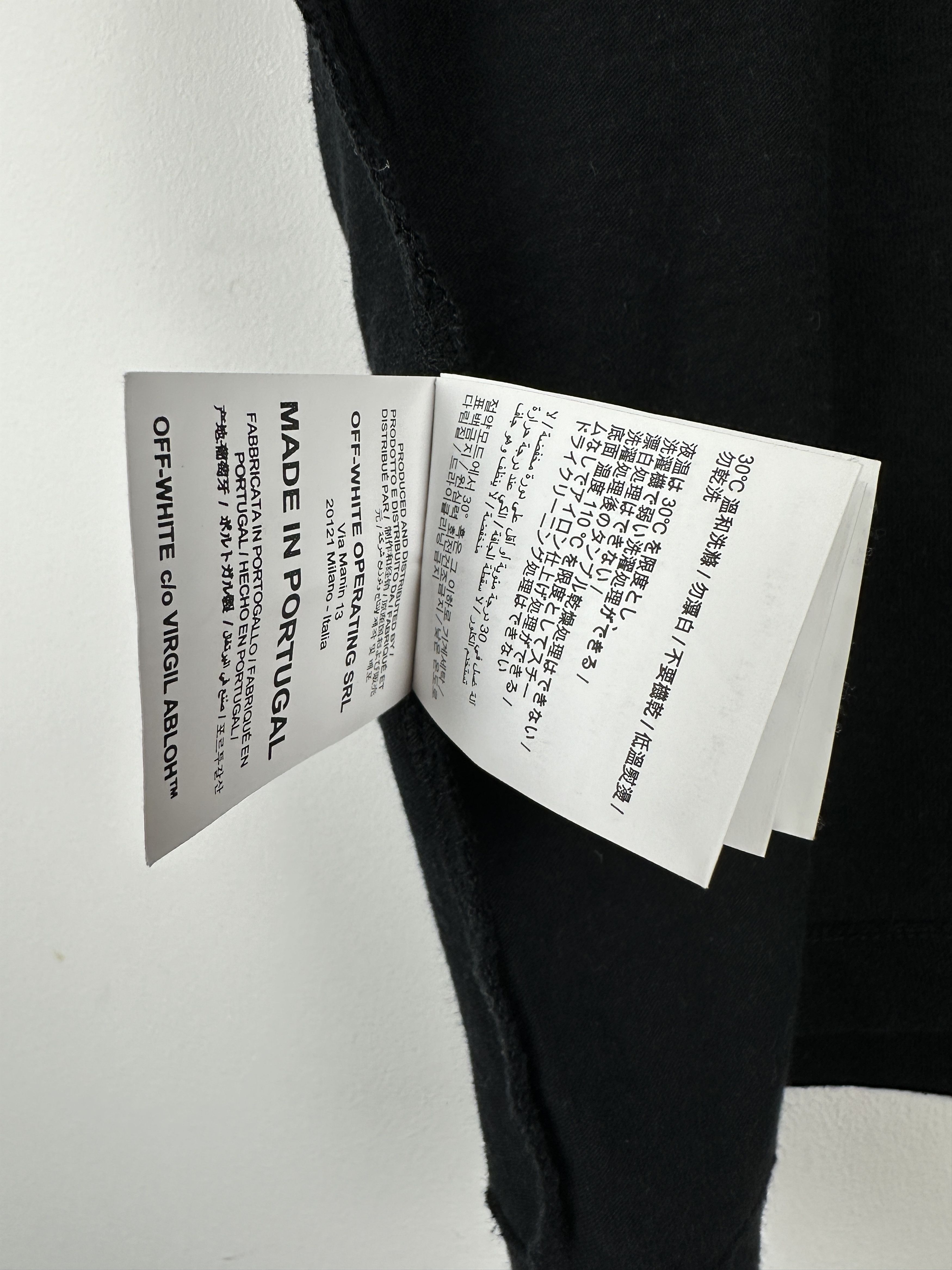 Off-White Off-White Virgil Abloh Golden Ratio Tee T Shirt Size US M / EU 48-50 / 2 - 15 Thumbnail