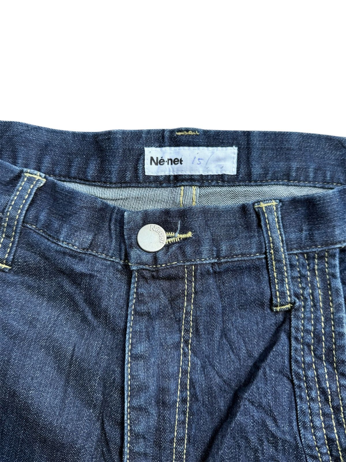 Issey Miyake Issey Miyake Label Ne-Net Embroidered Mushroom Jeans Size US 28 / EU 44 - 4 Thumbnail