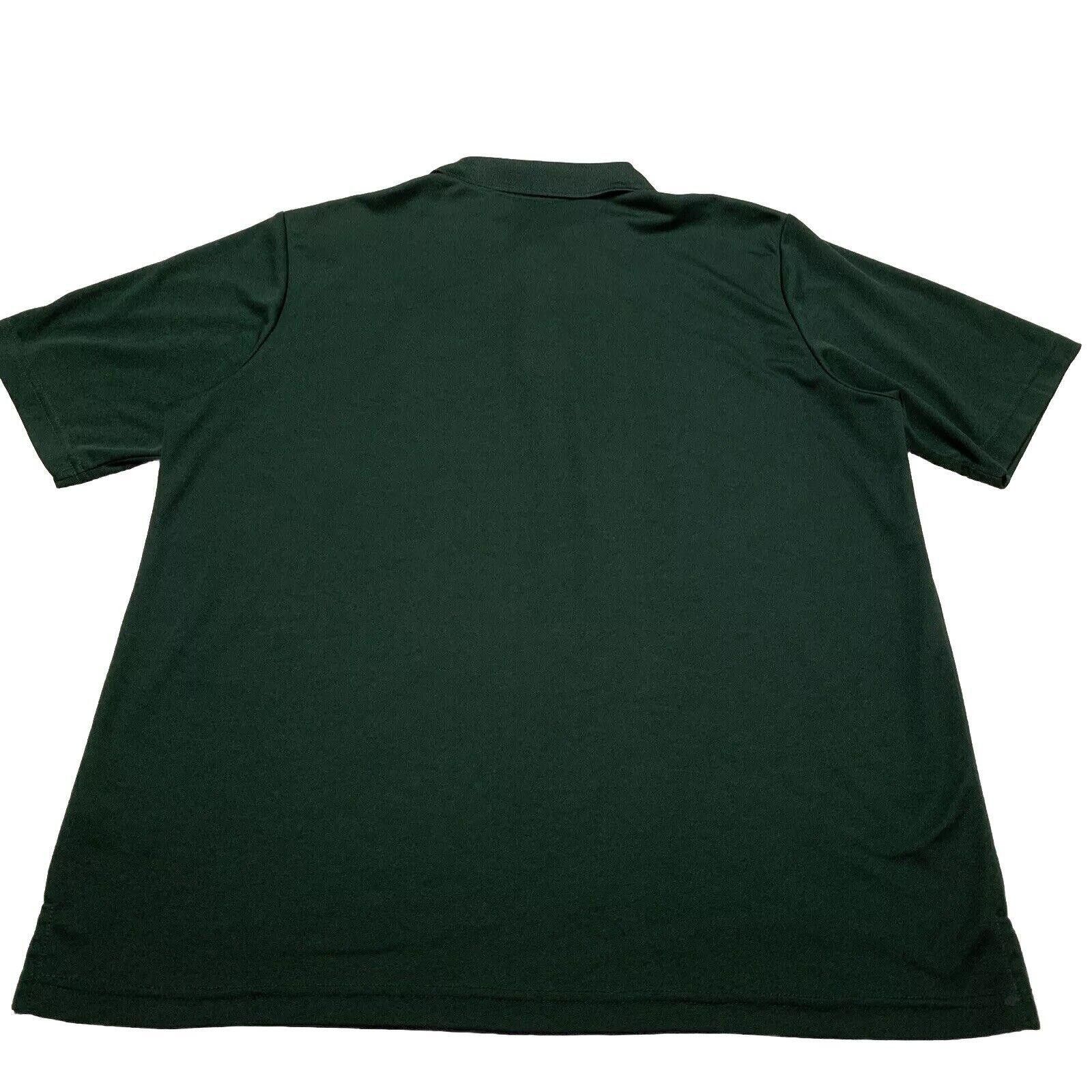 Other Core 365 Mens L Green Dri-Fit Polo Shirt Size US L / EU 52-54 / 3 - 3 Thumbnail
