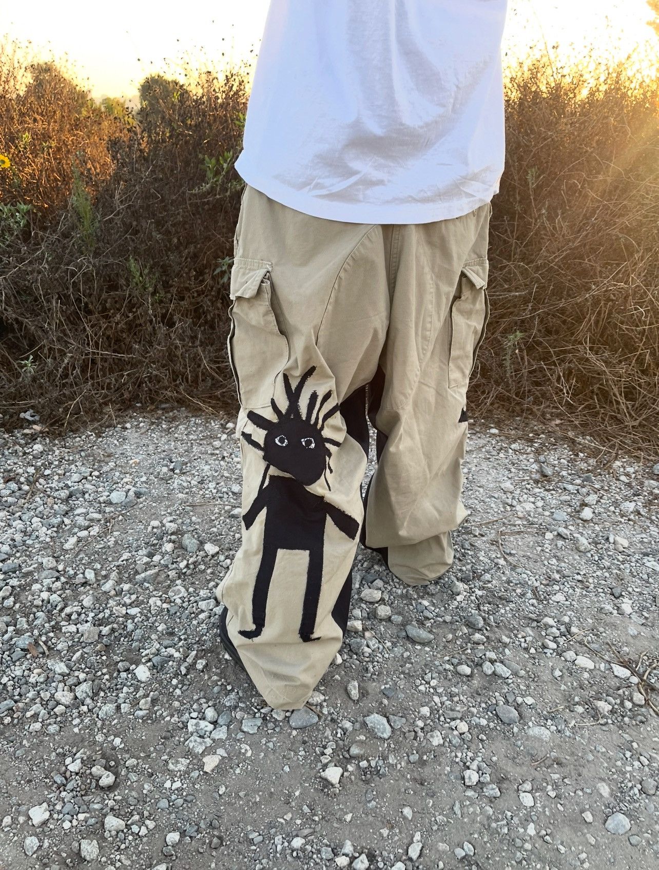 Other Bluesin’s “Grounded Warrior” Paratrooper Khaki Cargo Pants Size US 38 / EU 54 - 6 Thumbnail