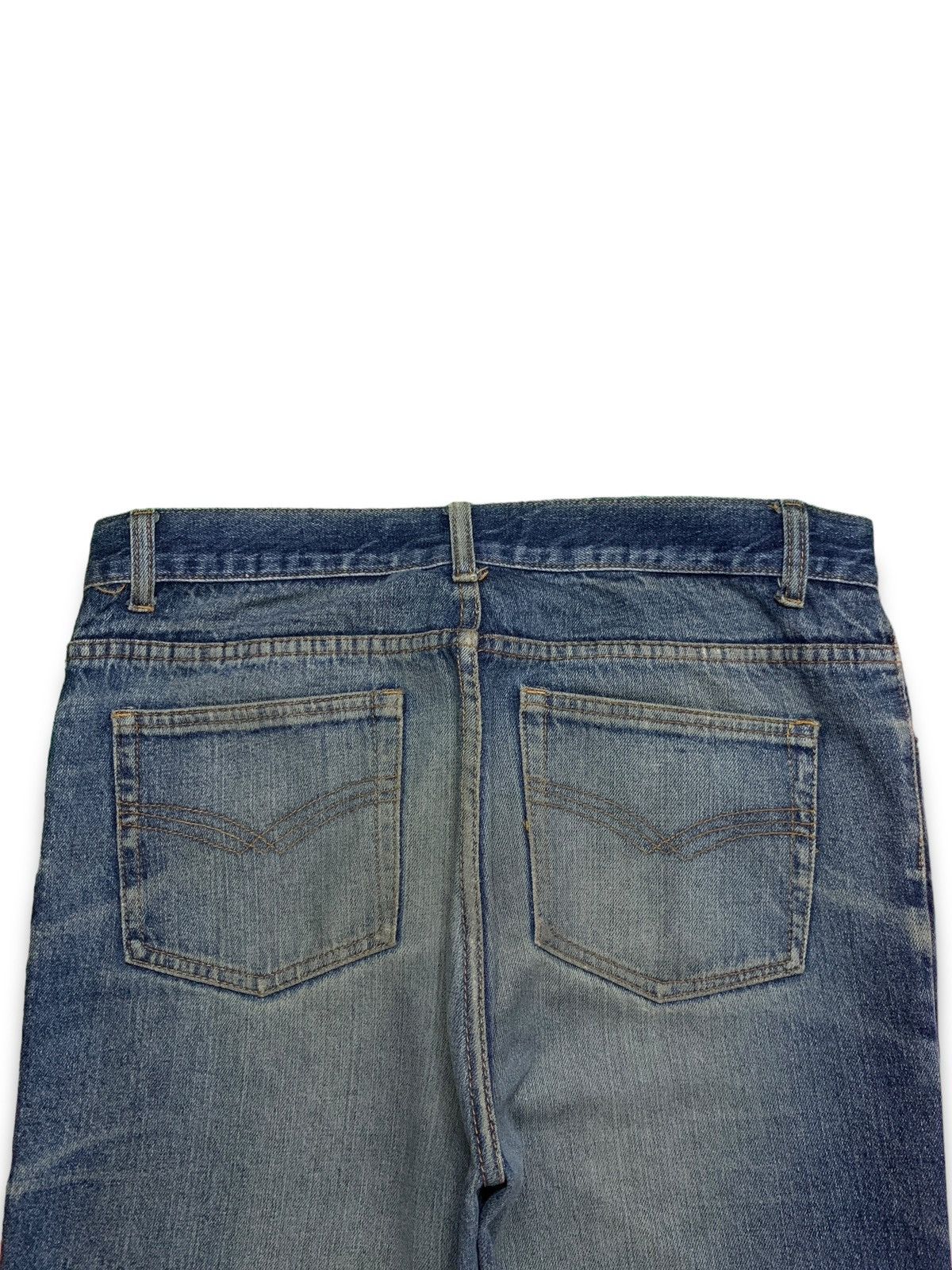 Japanese Brand Vintage Japanese Brand Mud Wash Distressed Baggy Jeans Size US 35 - 8 Thumbnail