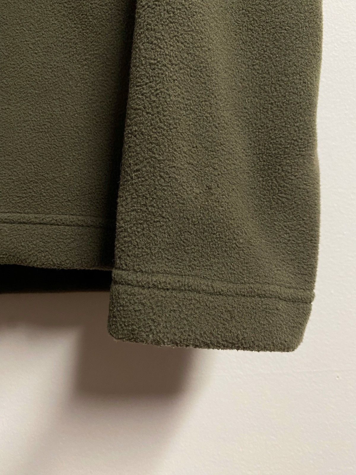 L.L. Bean × Vintage y2k LL Bean Forest Green Fleece Crewneck Size US M / EU 48-50 / 2 - 2 Thumbnail