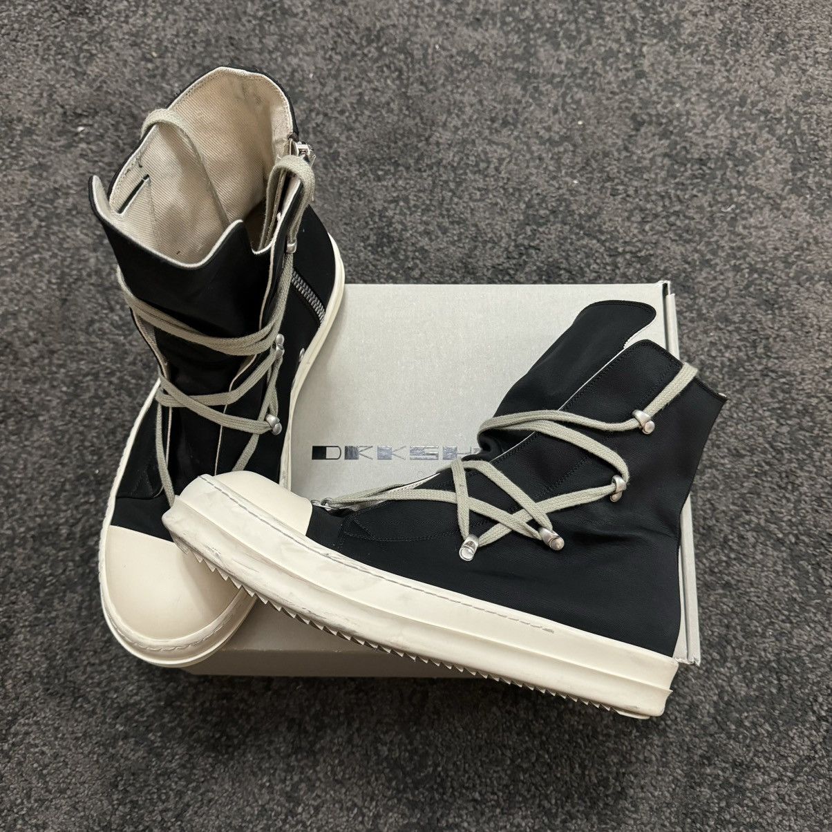 Rick Owens Drkshdw Black Hexa Sneakers Hexagram Ramones