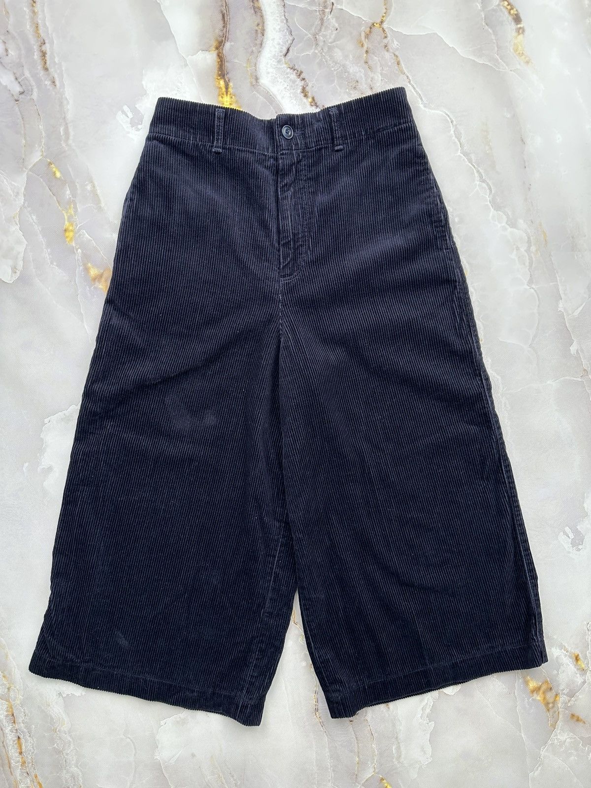 image of Avant Garde x Vintage Wide Corduroy Pants Yohji Style in Blue, Men's (Size 28)