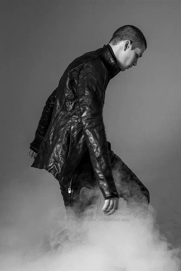 d hygen leather jacket with distinctive style.