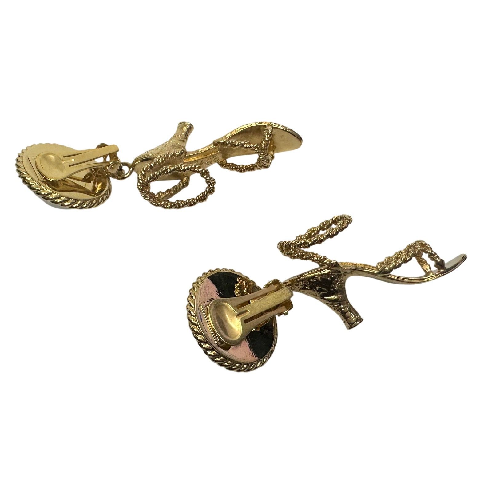 Salvatore Ferragamo Salvatore Ferragamo Vintage High Heel Shoe Earrings Size ONE SIZE - 15 Thumbnail