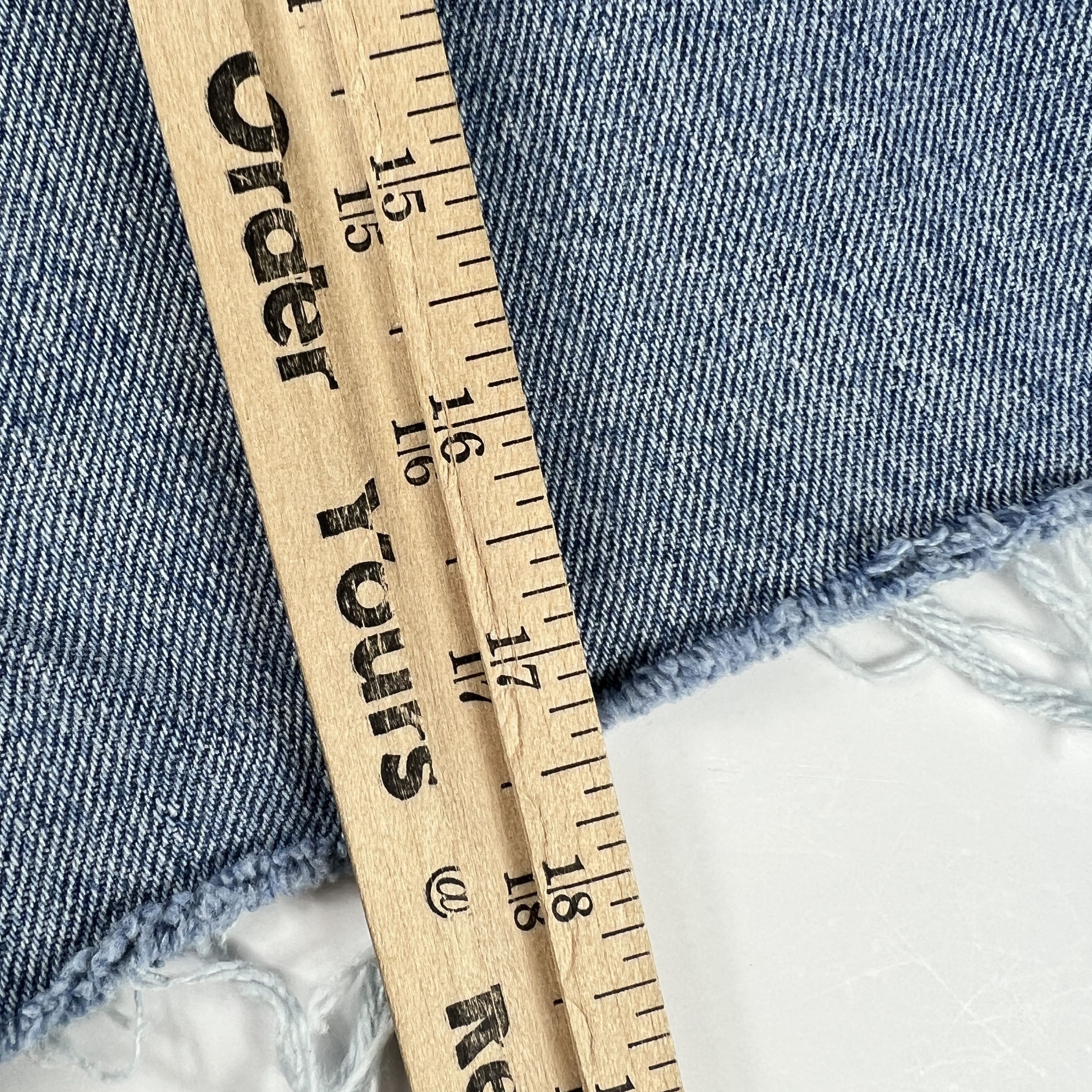 Levi's × Vintage VTG 90s Levi's Jean Short 550 Cut Off Denim Orange Tab Jorts Size US 34 / EU 50 - 13 Thumbnail