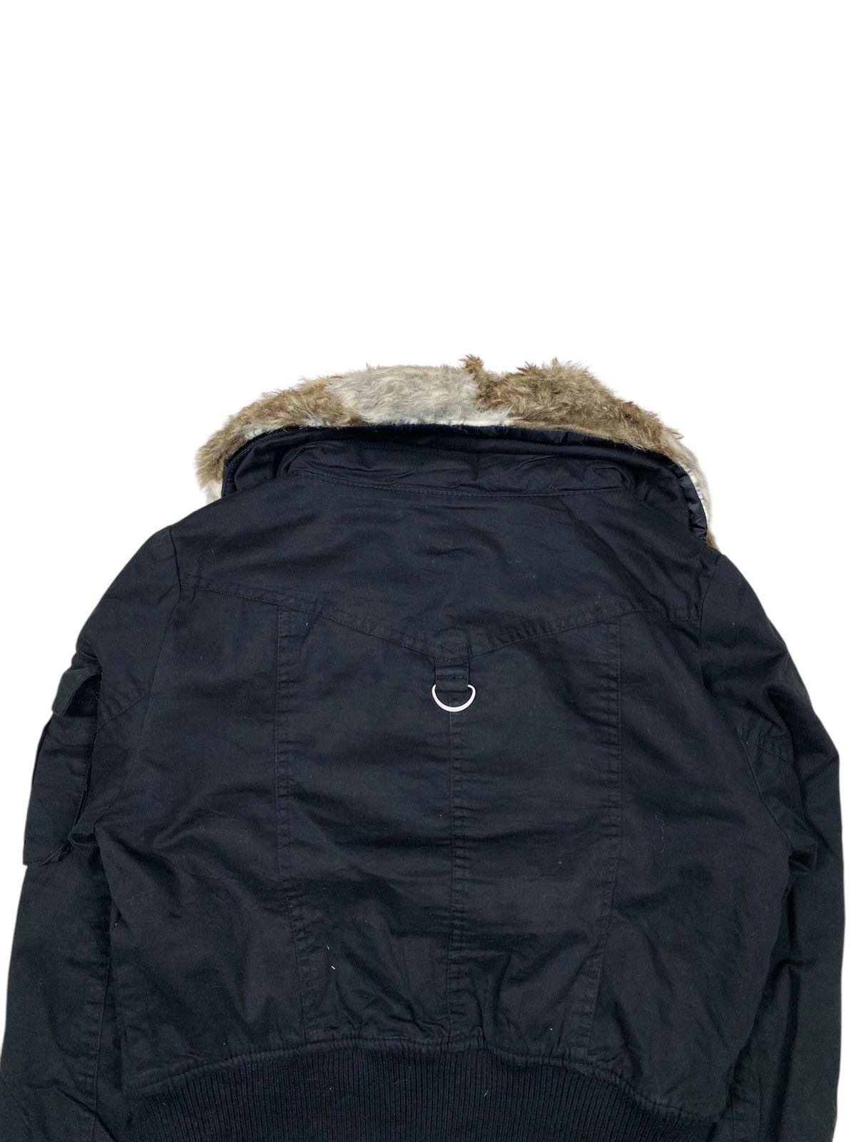 14th Addiction 2000s Joky Gal - Vkei Syle Fur Bomber Jacket Size US M / EU 48-50 / 2 - 6 Thumbnail