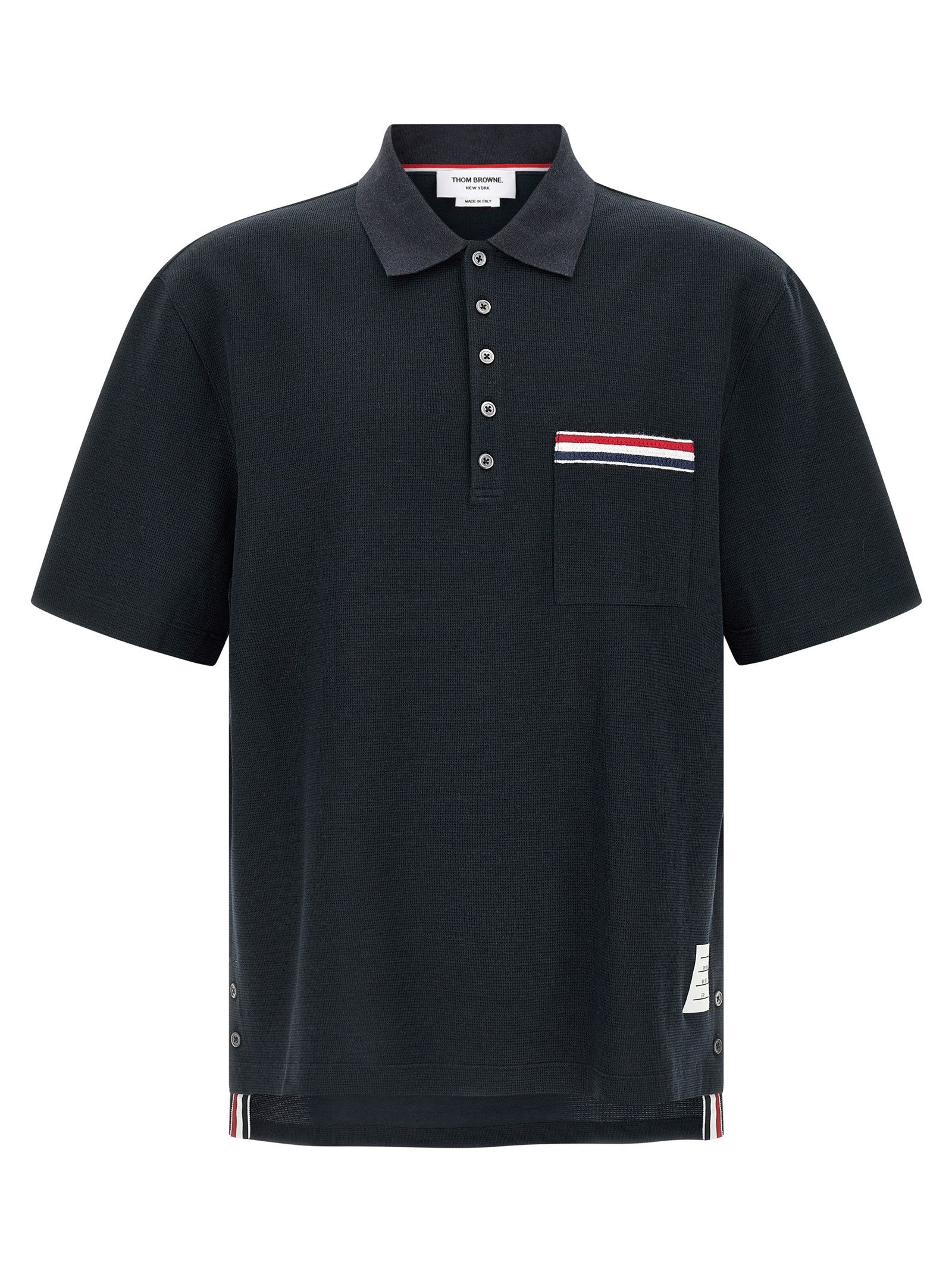 Thom Browne 'Nastro Rwb' Polo Shirt Size US L / EU 52-54 / 3 - 1 Thumbnail