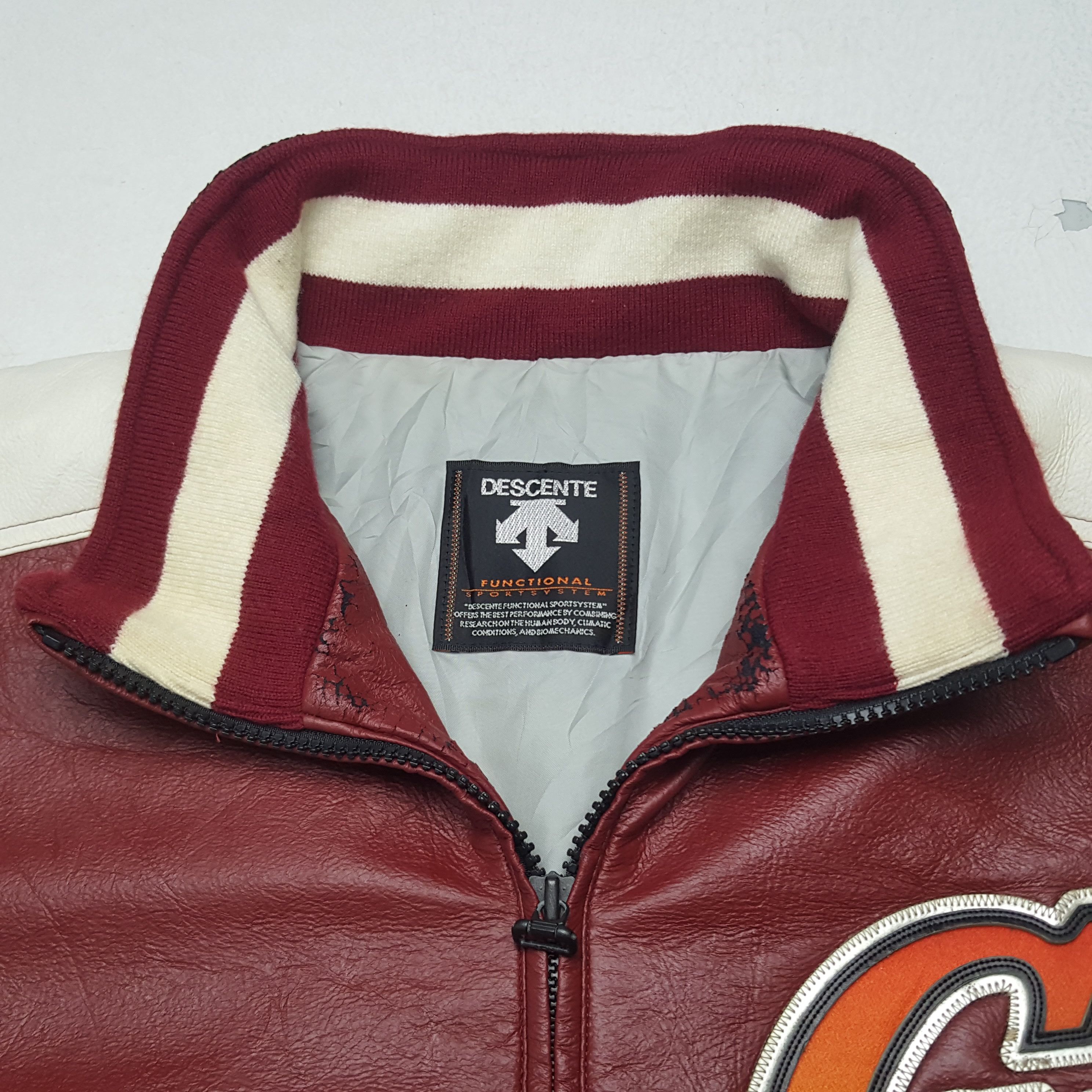 Descente × Vintage Vintage Descent Coolplows Zipper Bomber Jacket Size US M / EU 48-50 / 2 - 4 Thumbnail
