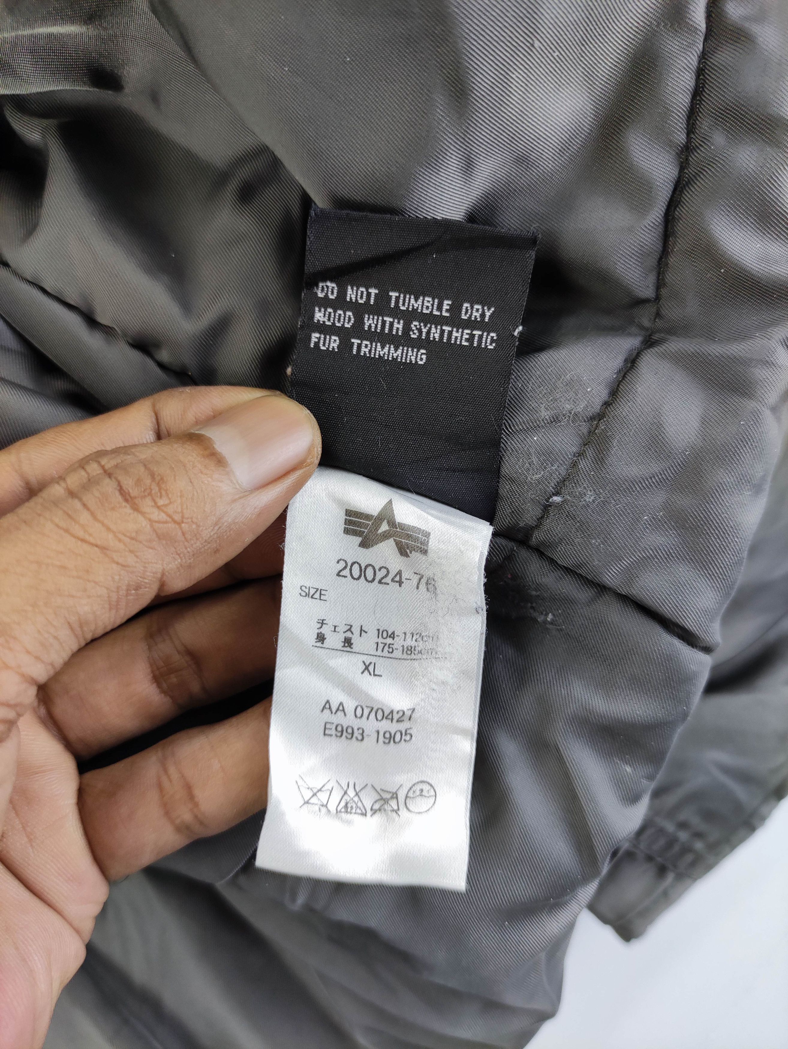 Alpha Industries Alpha Industries Bomber Jacket Type N-3B Hoodie Zipper Size US XXL / EU 58 / 5 - 9 Thumbnail