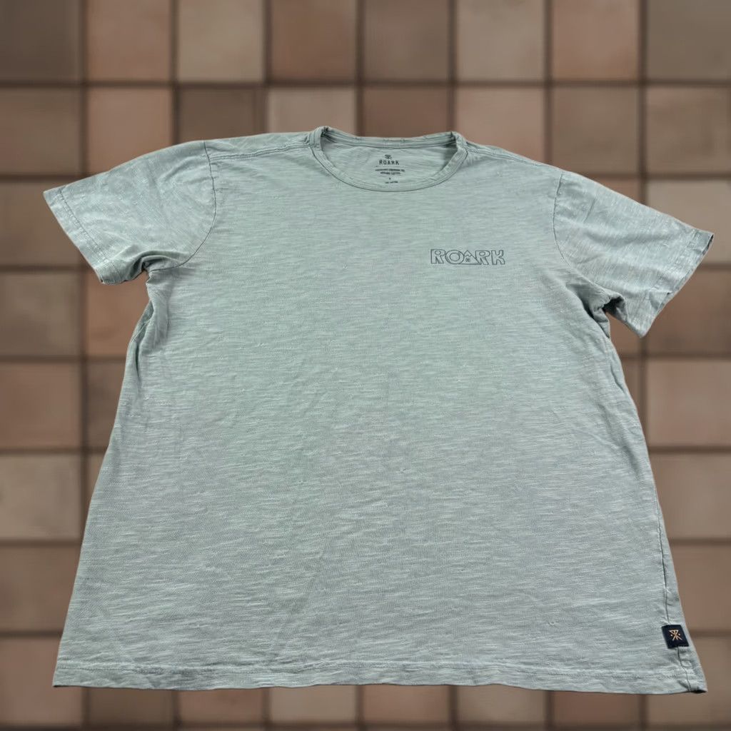 Roark Roark Shirt Mens M Blue Revival Crew Neck Short Sleeve Casual Size US M / EU 48-50 / 2 - 1 Thumbnail