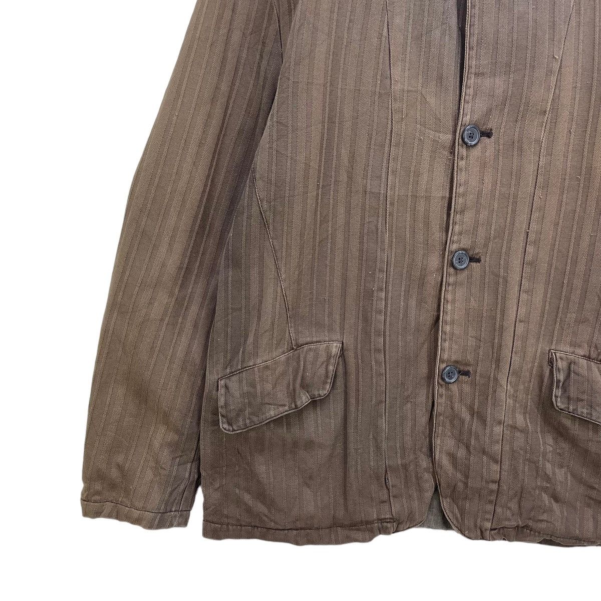 Vintage Vintage Woolrich Stripe Faded Jacket Size US M / EU 48-50 / 2 - 8 Thumbnail