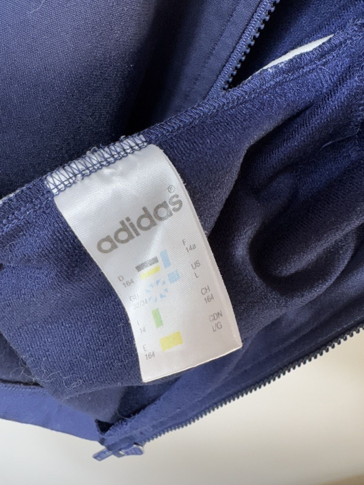 Adidas Vintage Adidas Vest Y2K Navy Blue Trefoil Logo Side Snaps S Size US S / EU 44-46 / 1 - 8 Thumbnail