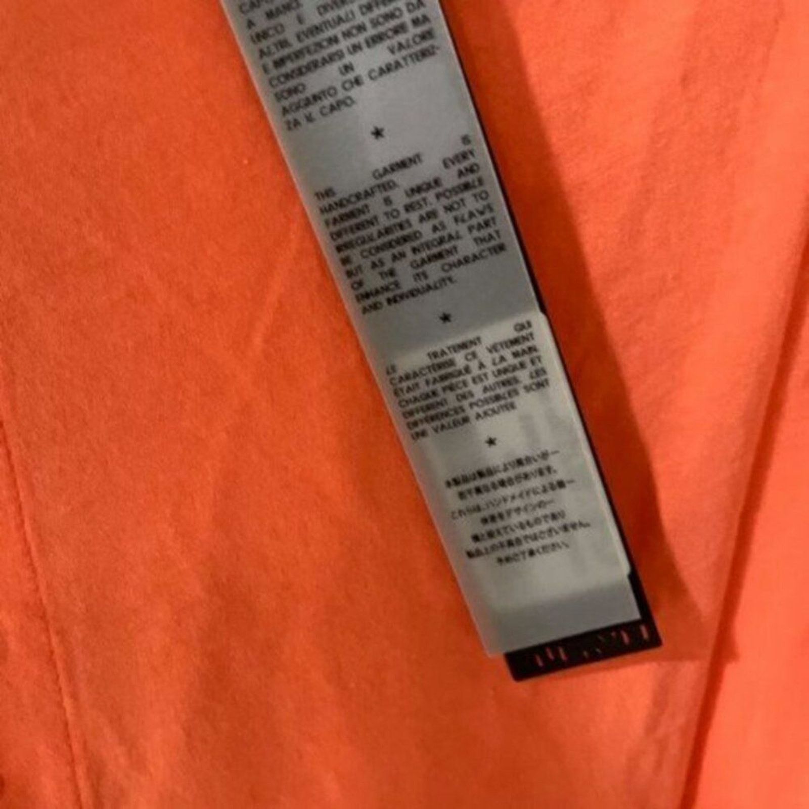 Unravel Project Unravel Project lace up shirt orange L Size L / US 10 / IT 46 - 9 Thumbnail