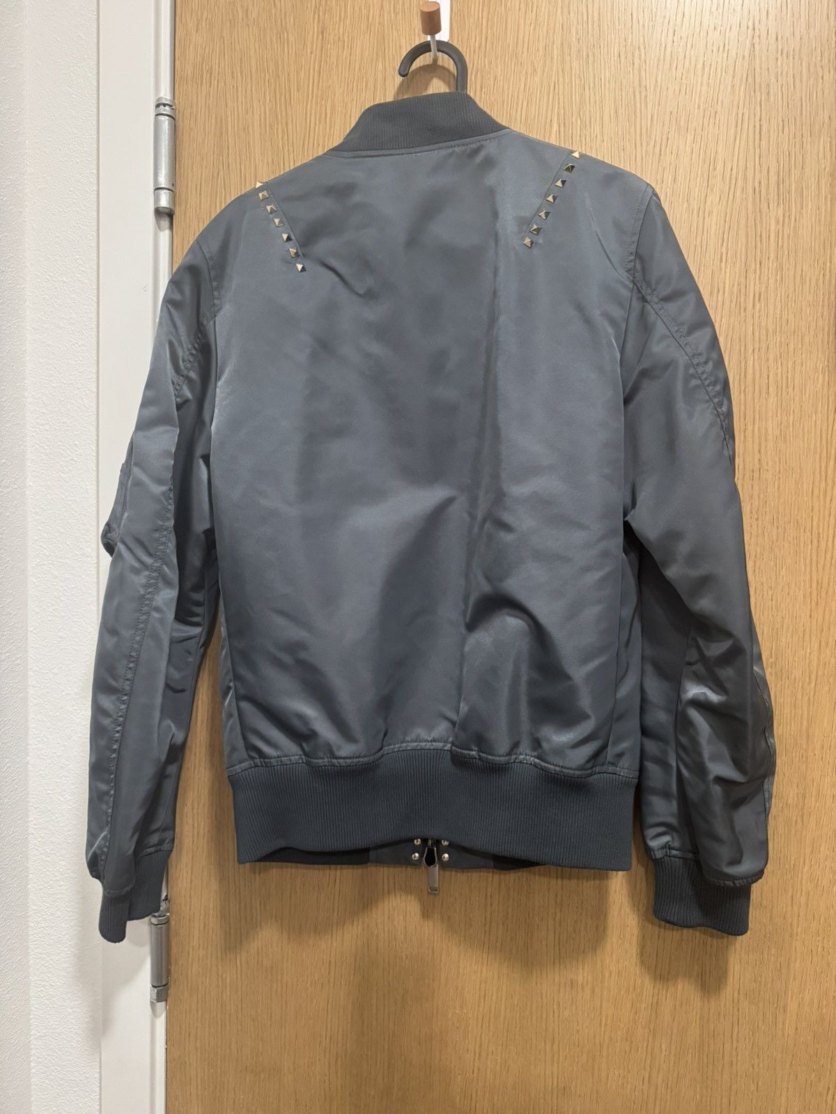 Valentino VALENTINO ROCKSTUD UNTITLED BOMBER JACKET Size US S / EU 44-46 / 1 - 2 Thumbnail