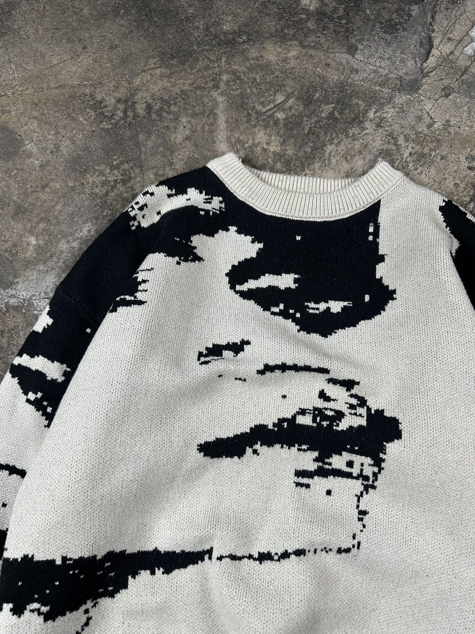 Ih Nom Uh Nit Ih Nom Uh Nit Face Knit Sweater Size US S / EU 44-46 / 1 - 4 Thumbnail