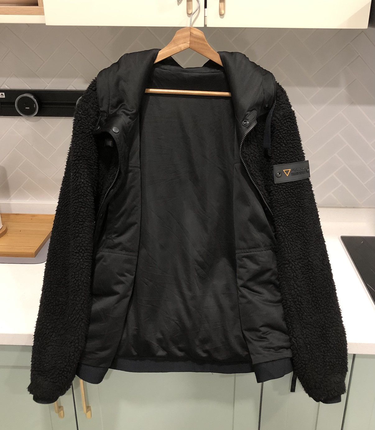 Japanese Brand FIELD CORE Boa Fleece Windproof Reversible Hoodie Jacket Size US M / EU 48-50 / 2 - 3 Thumbnail