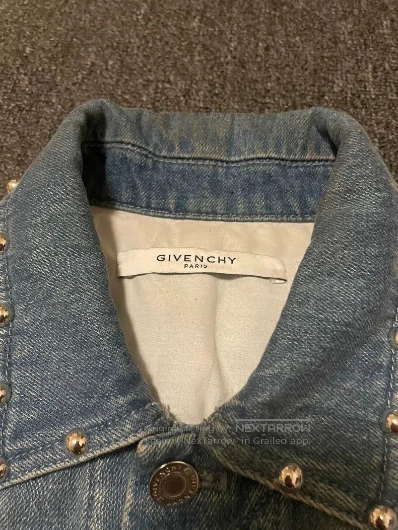 Givenchy Givenchy Studded Denim Jacket Outerwear. Size US S / EU 44-46 / 1 - 4 Thumbnail