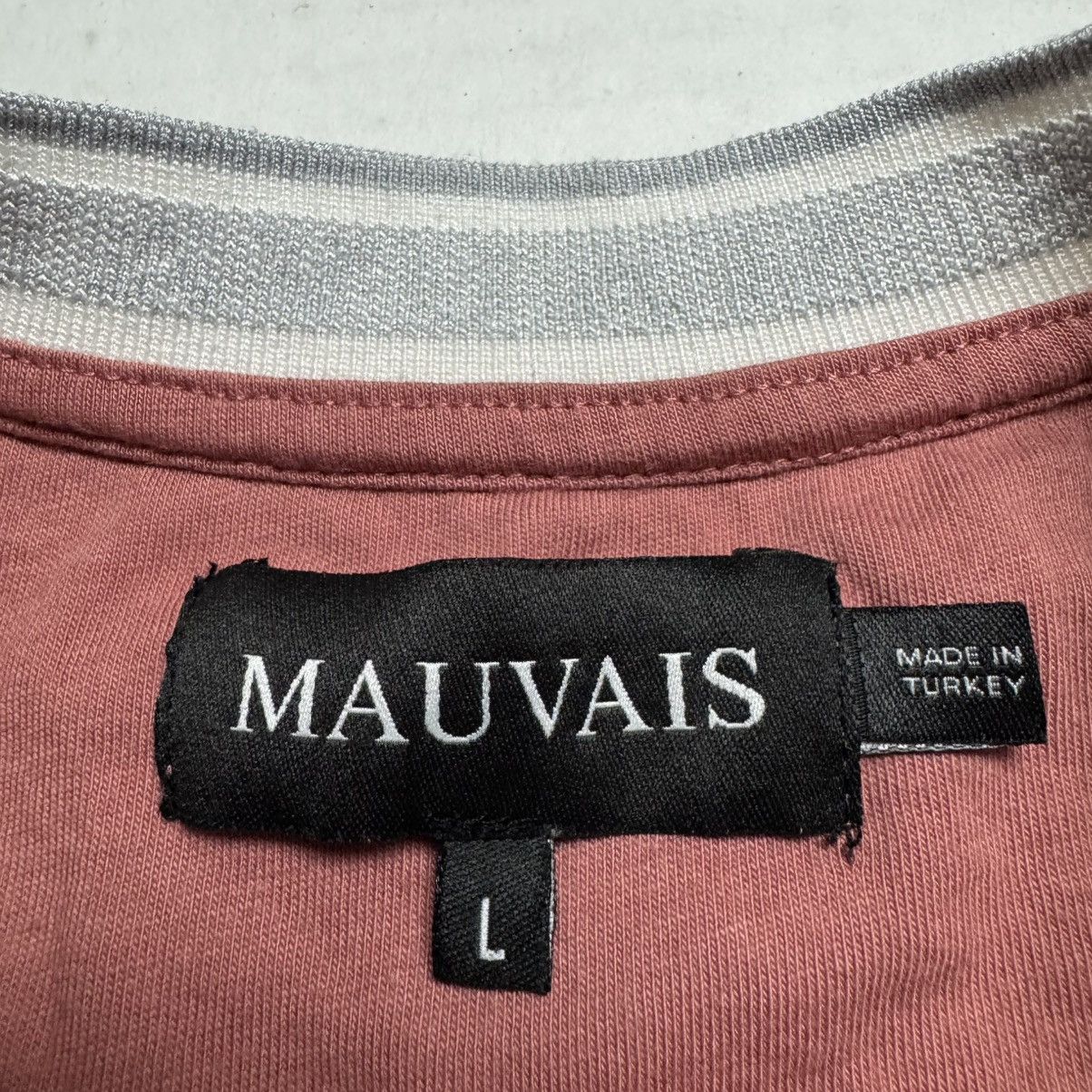 Other MAUVAIS Crew Neck Short Sleeve Logo Tape T-Shirt In Copper Size US L / EU 52-54 / 3 - 4 Thumbnail