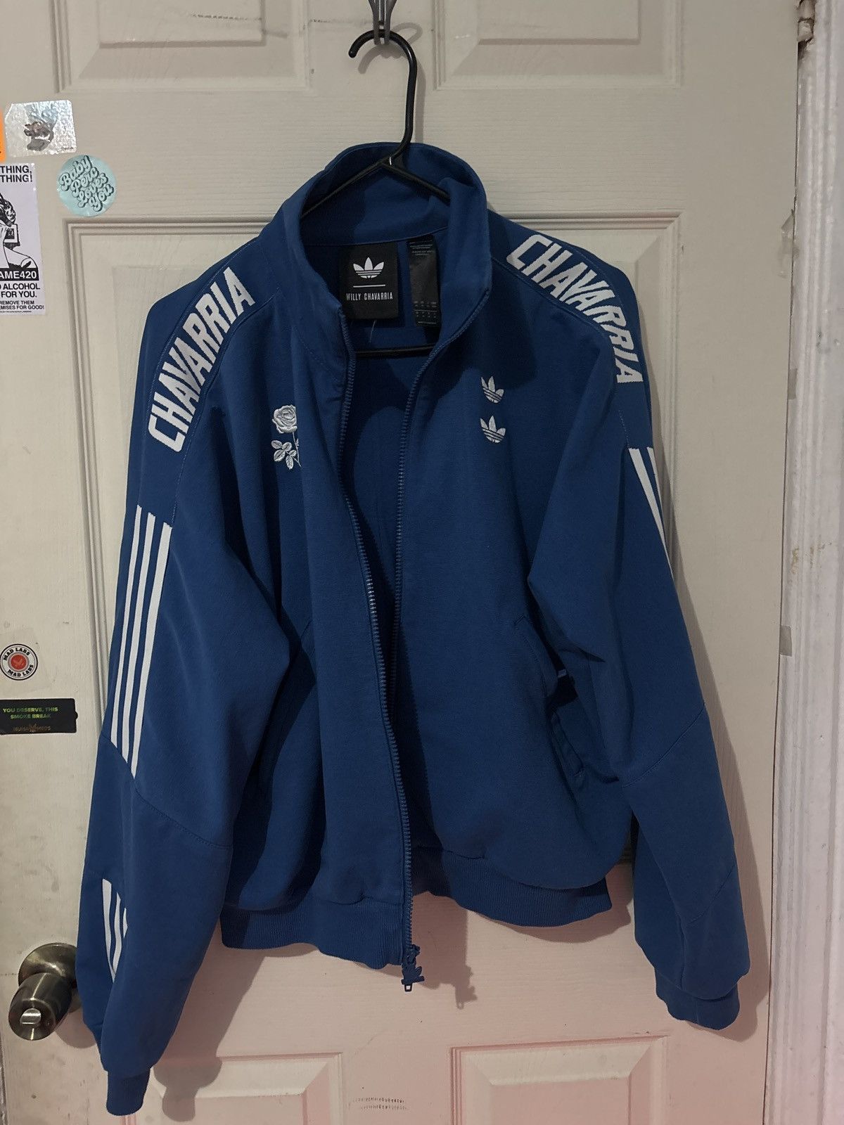 Adidas x Willy Chavarria track jacket