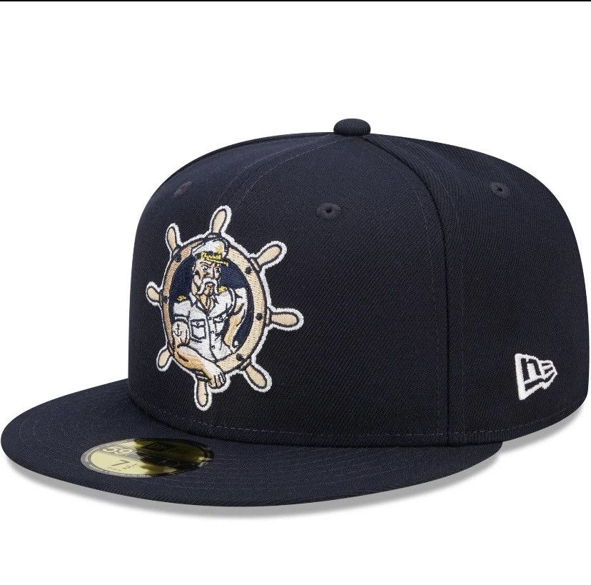 New Era NWT New Era Lake County Captains 59fifty fitted 7 5/8 Size ONE SIZE - 2 Thumbnail