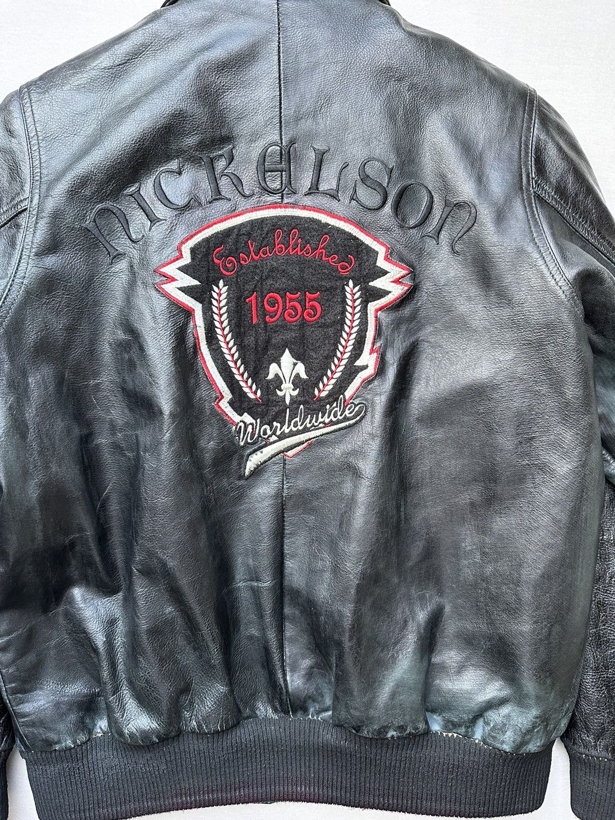 Designer × Vintage vintage selfmade leather jacket Size US S / EU 44-46 / 1 - 5 Thumbnail