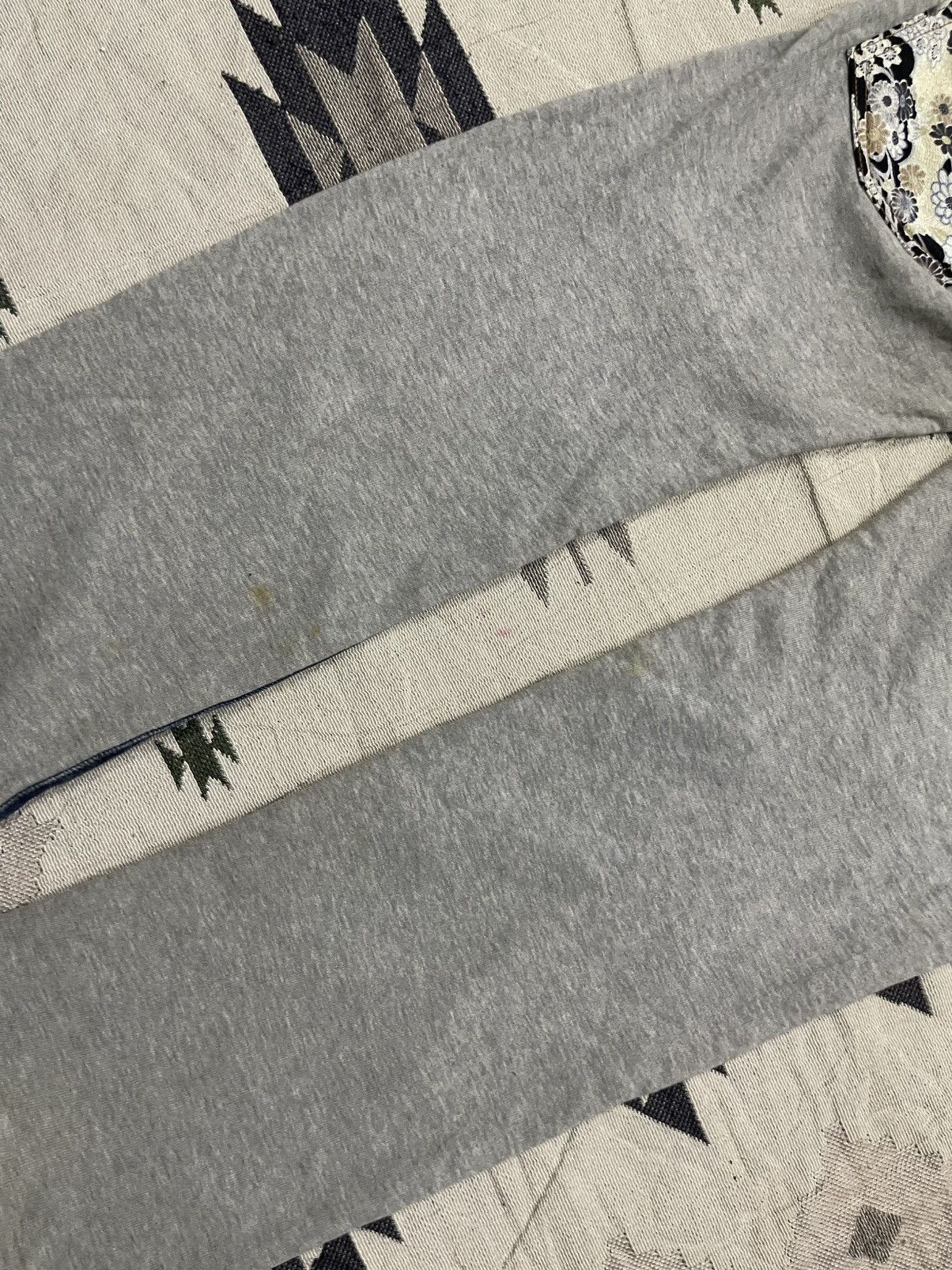 Karakuri Tamashii 90s CHIGIRI DOUBLE WAIST RARE COTTON/DENIM JEANS Size US 31 - 13 Thumbnail