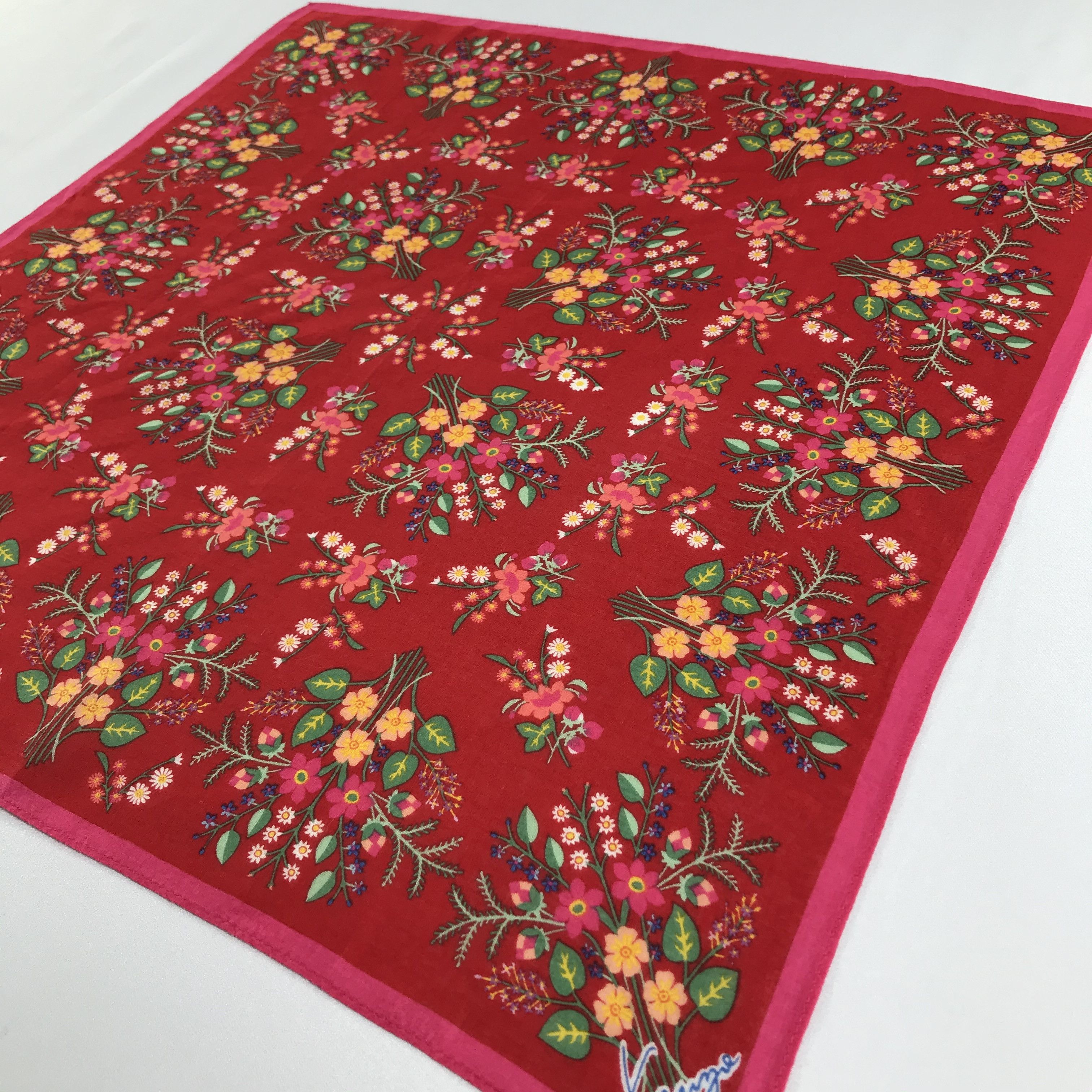 Kenzo Kenzo Handkerchief Neckerchief Bandana H1106 Size ONE SIZE - 4 Thumbnail