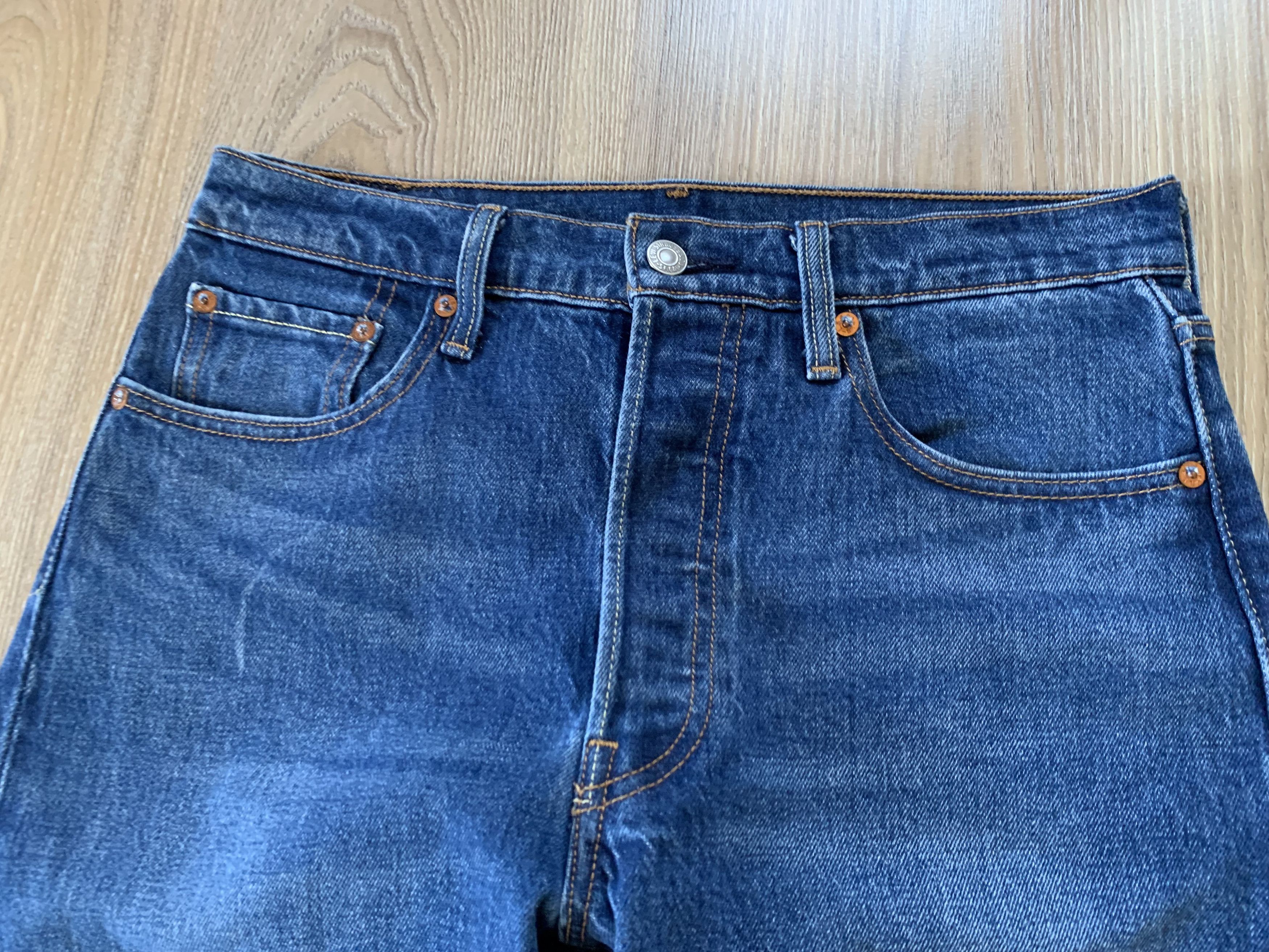Levi's Women’s Levis 501 Blue Denim Jeans Size 28" / US 6 / IT 42 - 5 Thumbnail