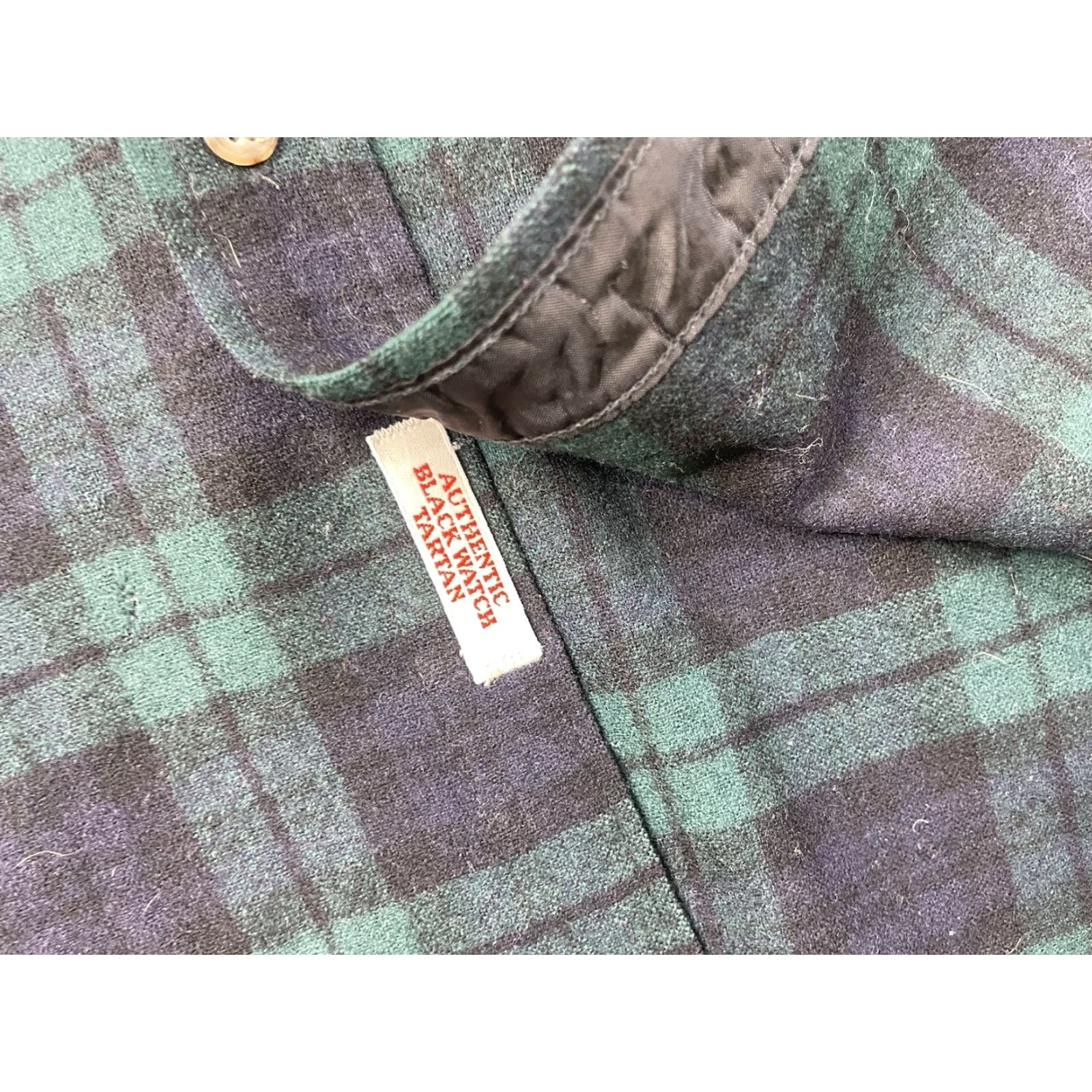 Pendleton VINTAGE Pendleton Black Watch Tartan Plaid Flannel Shirt Elbow Patches Large Size US L / EU 52-54 / 3 - 3 Thumbnail
