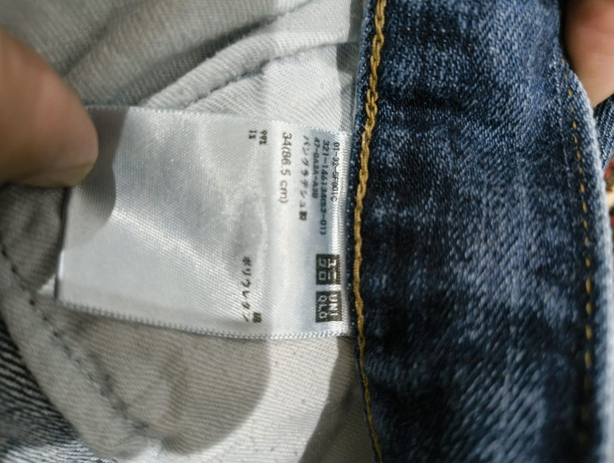 Japanese Brand Japanese Brand Selvage Uniqlo Distressed Grunge Rock Jeans Size US 35 - 3 Thumbnail