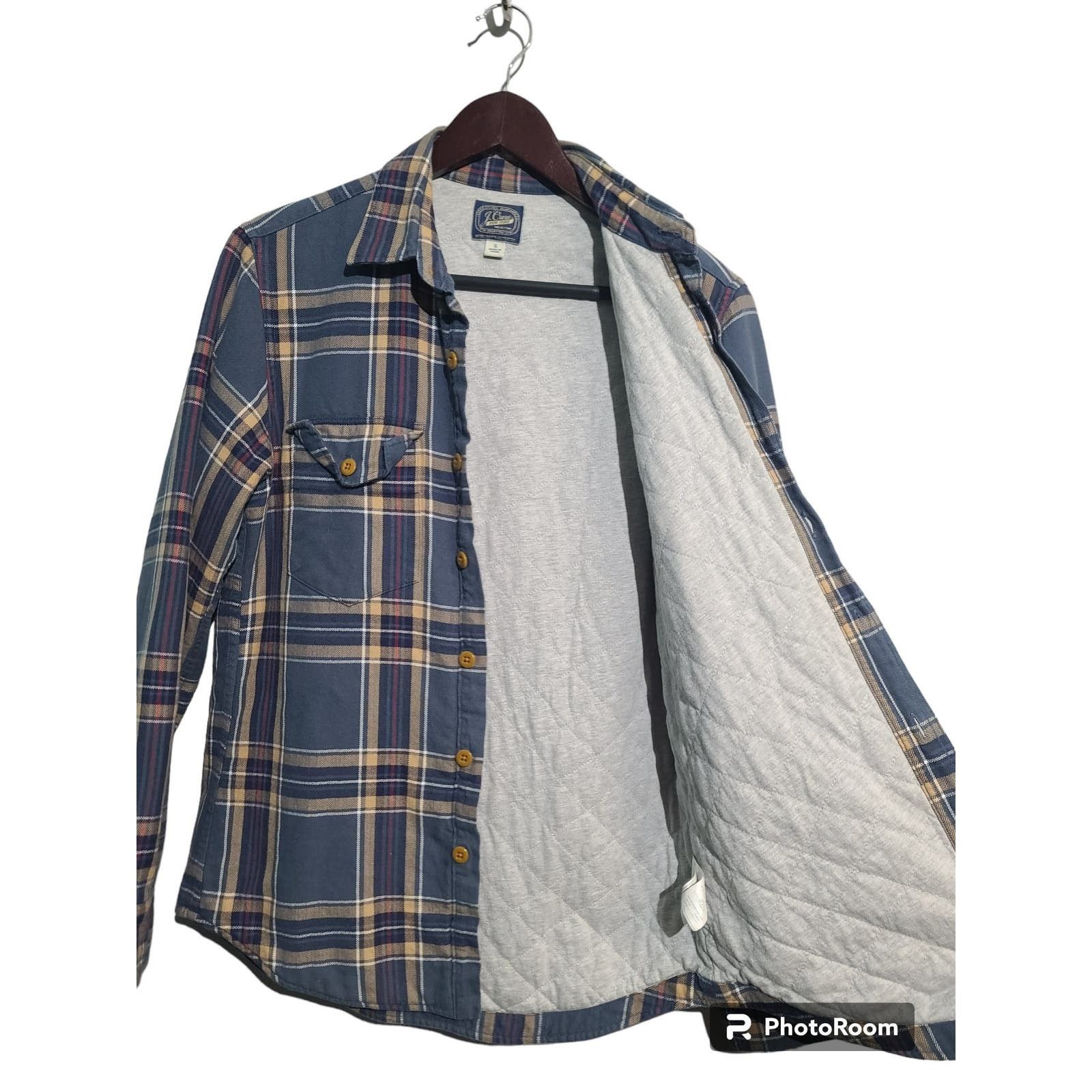 J.Crew J. Crew Lined Flannel Shirt Jacket Size US S / EU 44-46 / 1 - 3 Thumbnail