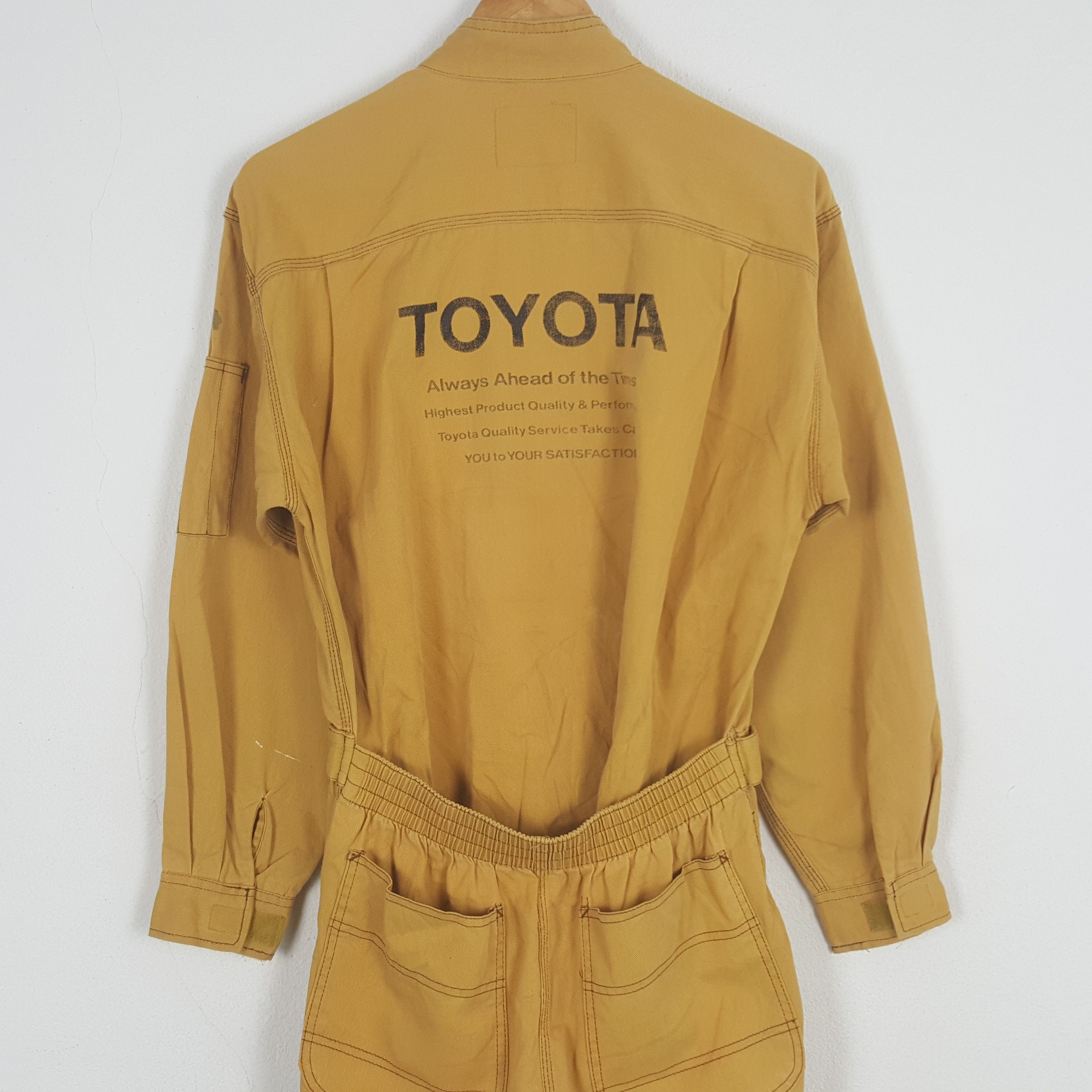 Japanese Brand Vintage Toyota Japanese Racing Worker Coverall Jacket RR17 Size US S / EU 44-46 / 1 - 2 Thumbnail