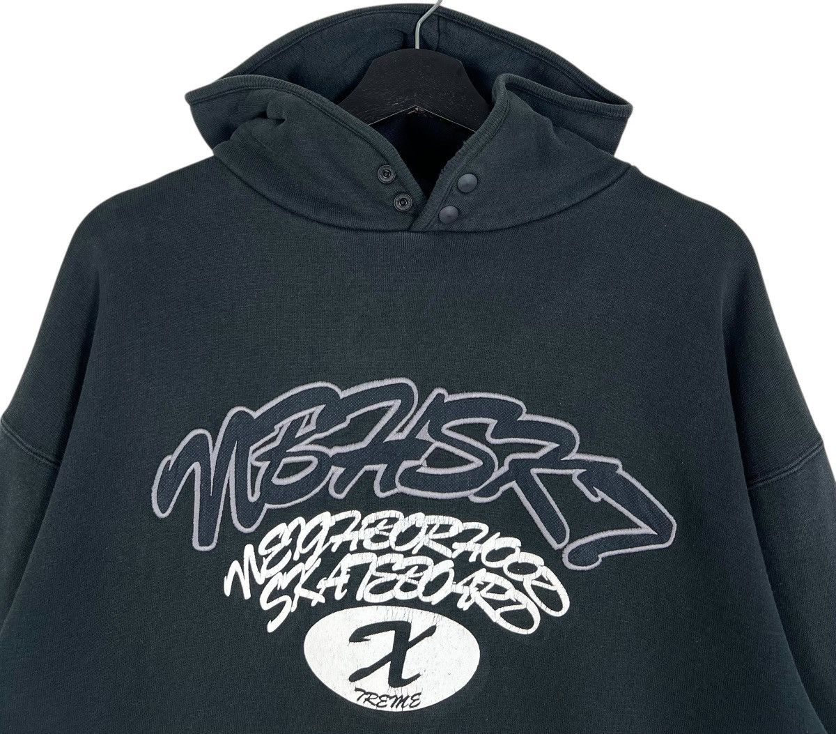 Neighborhood Vintage Sunfaded NEIGHBORHOOD SKATE Hoodie Size US L / EU 52-54 / 3 - 5 Thumbnail