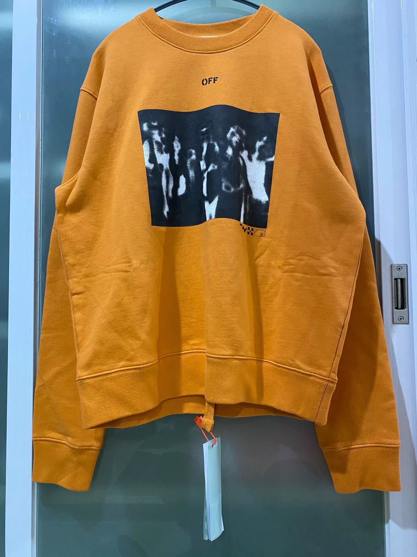 Off-White off white spray print long sleeve sweatshirt Size US M / EU 48-50 / 2 - 1 Thumbnail
