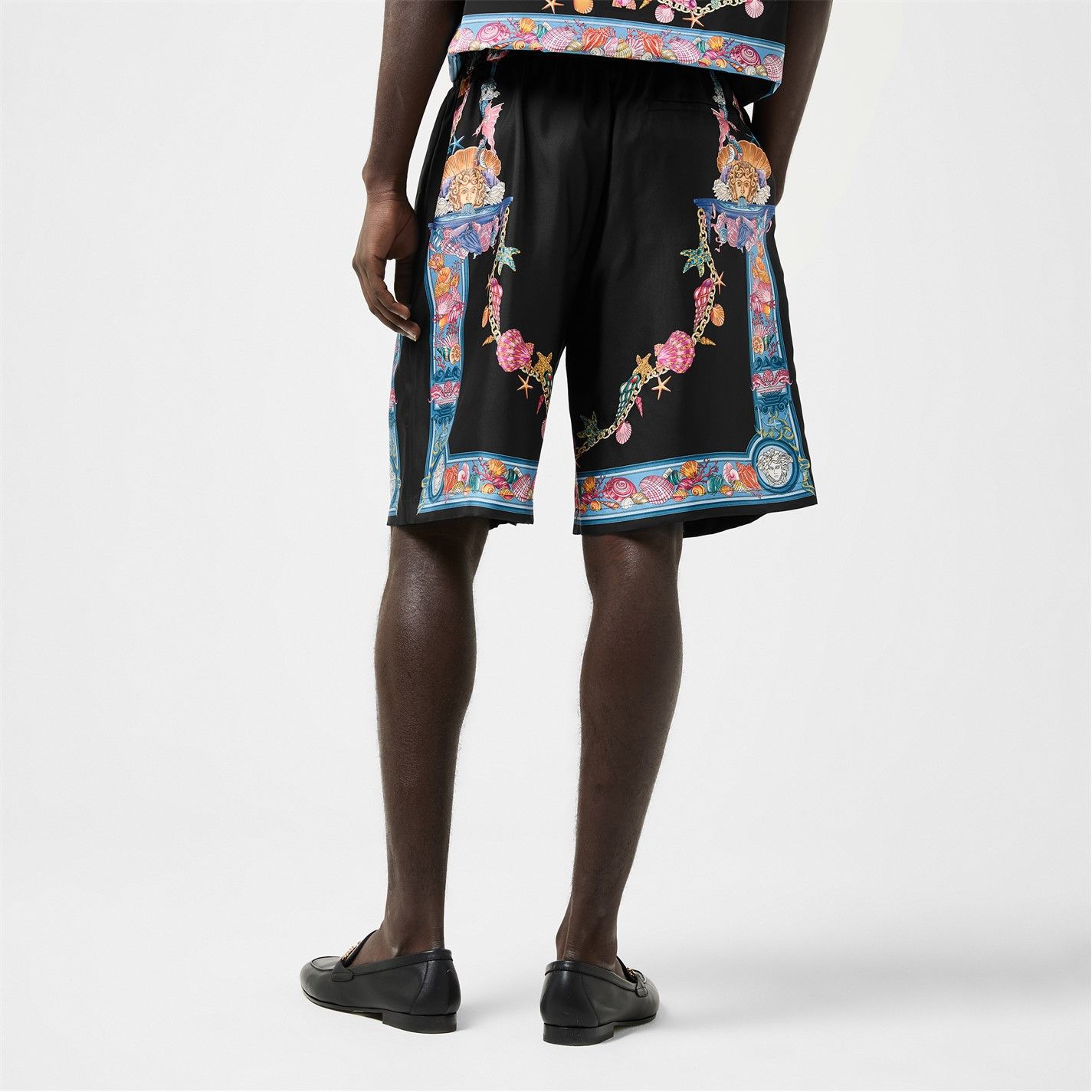 Versace o1g2r1mq0526 Woven Tracksuit Shorts in Multicolor Size US 32 / EU 48 - 4 Thumbnail