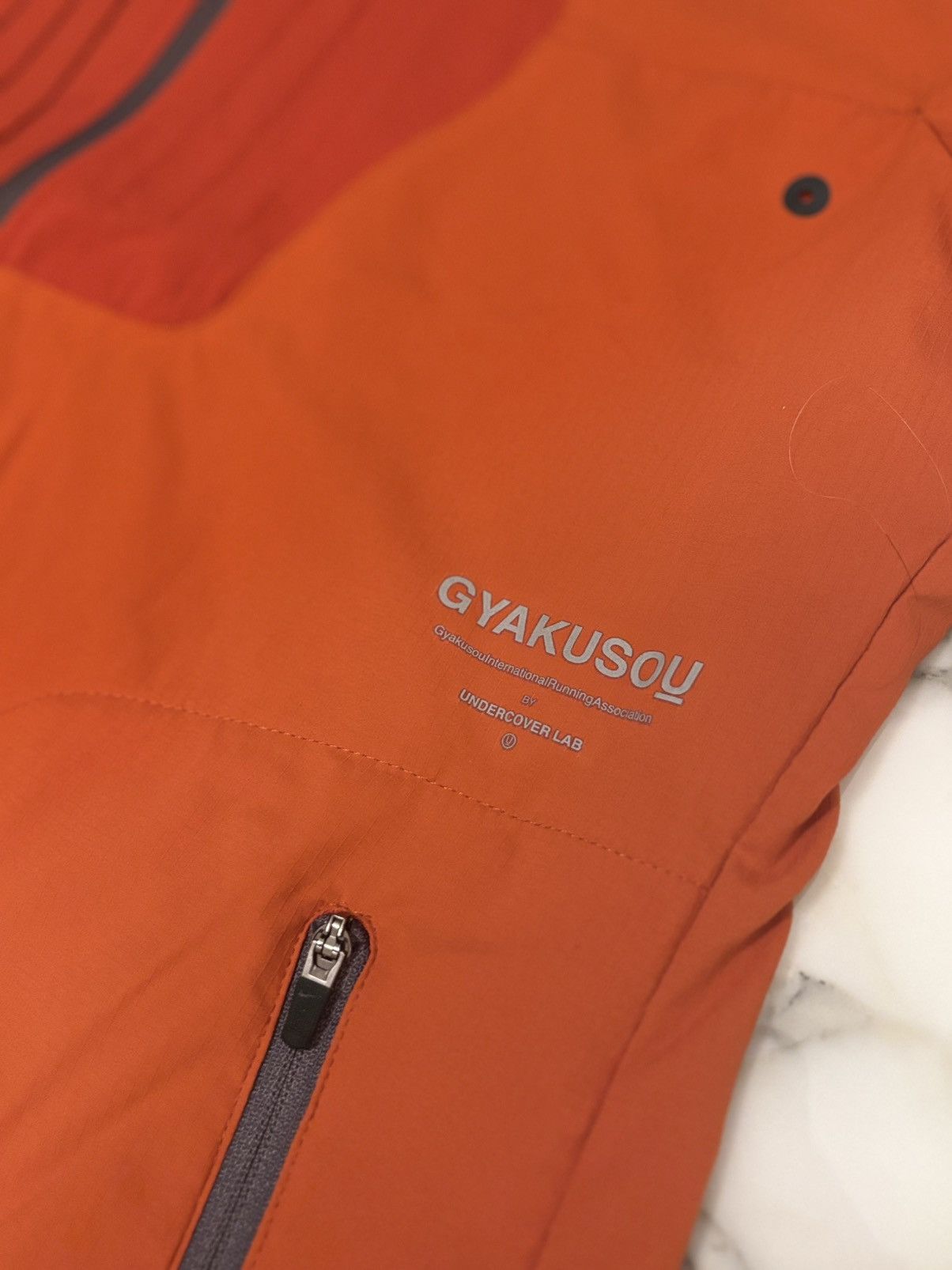 Gyakusou Gyakusou Orange Running Top Size US S / EU 44-46 / 1 - 9 Thumbnail